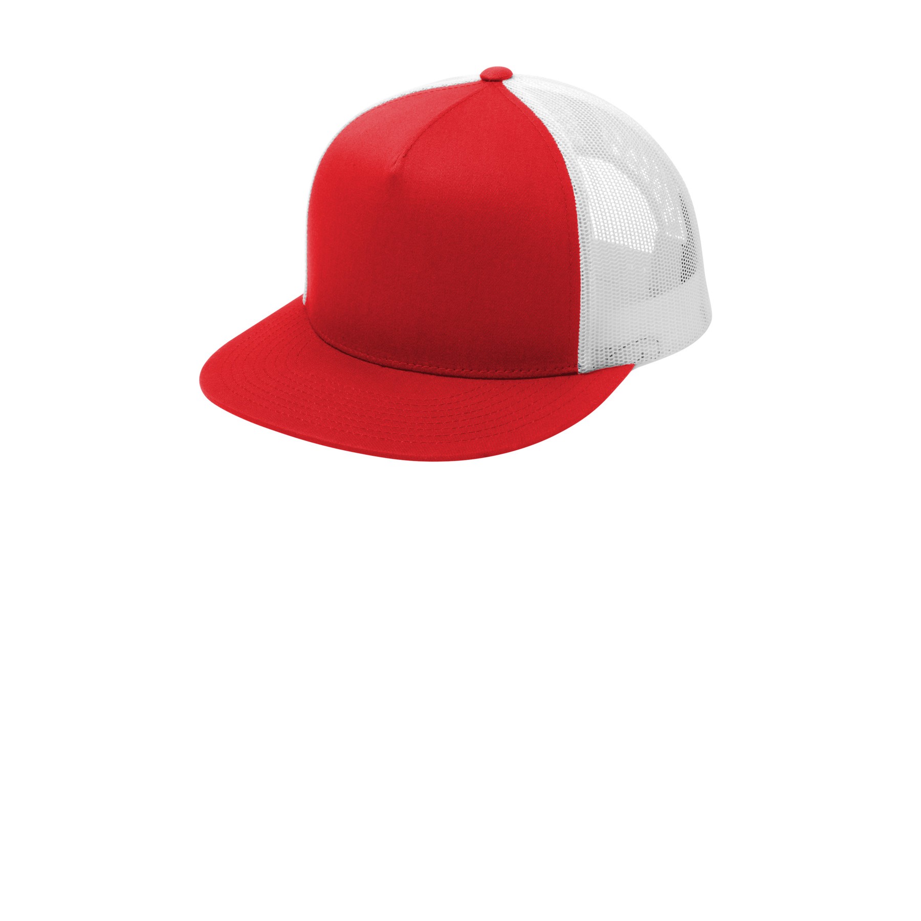 YP Classics 5-Panel Classic Trucker Mesh Back Cap - Thumbnail Image