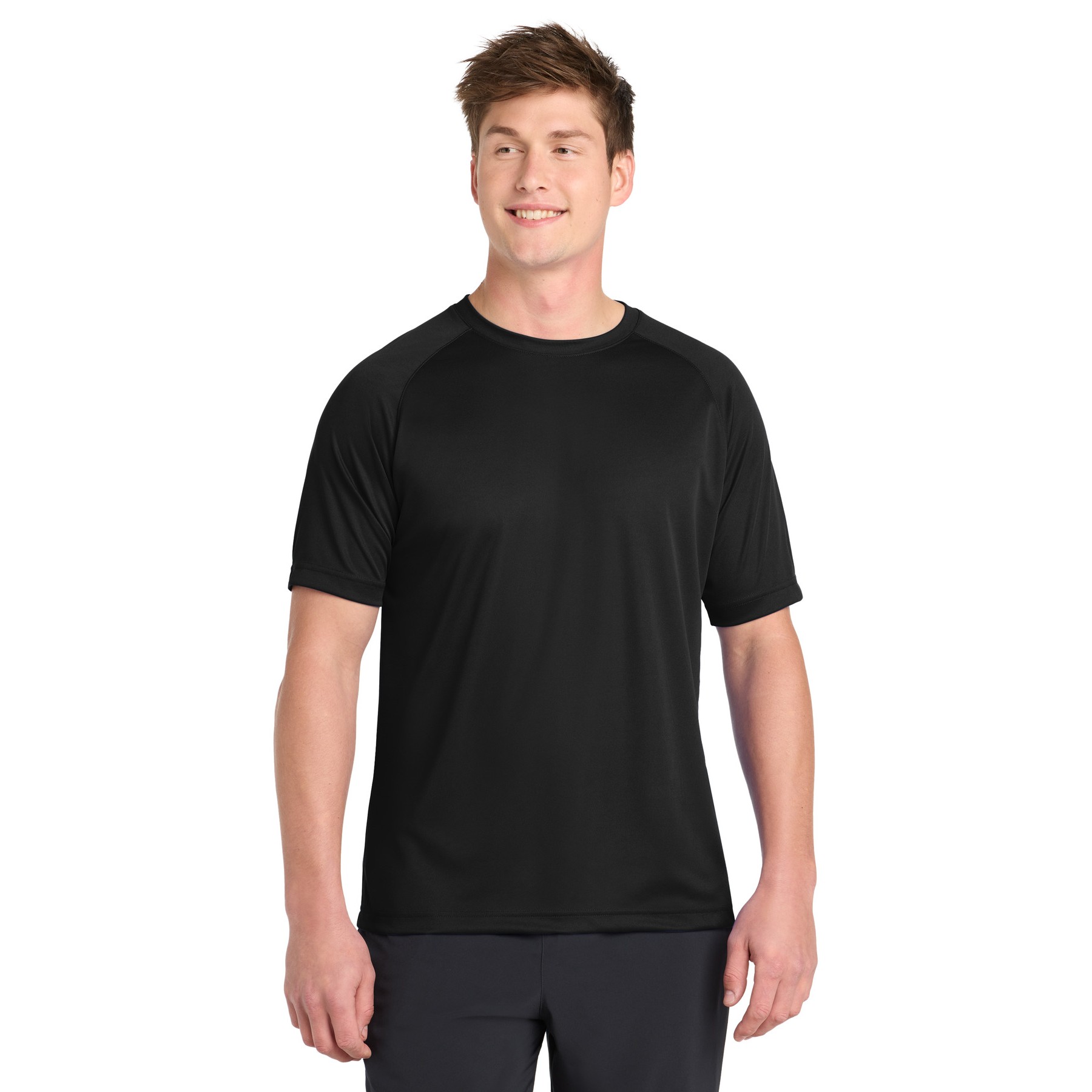 Dry Zone Short Sleeve Raglan T-Shirt - Thumbnail Image