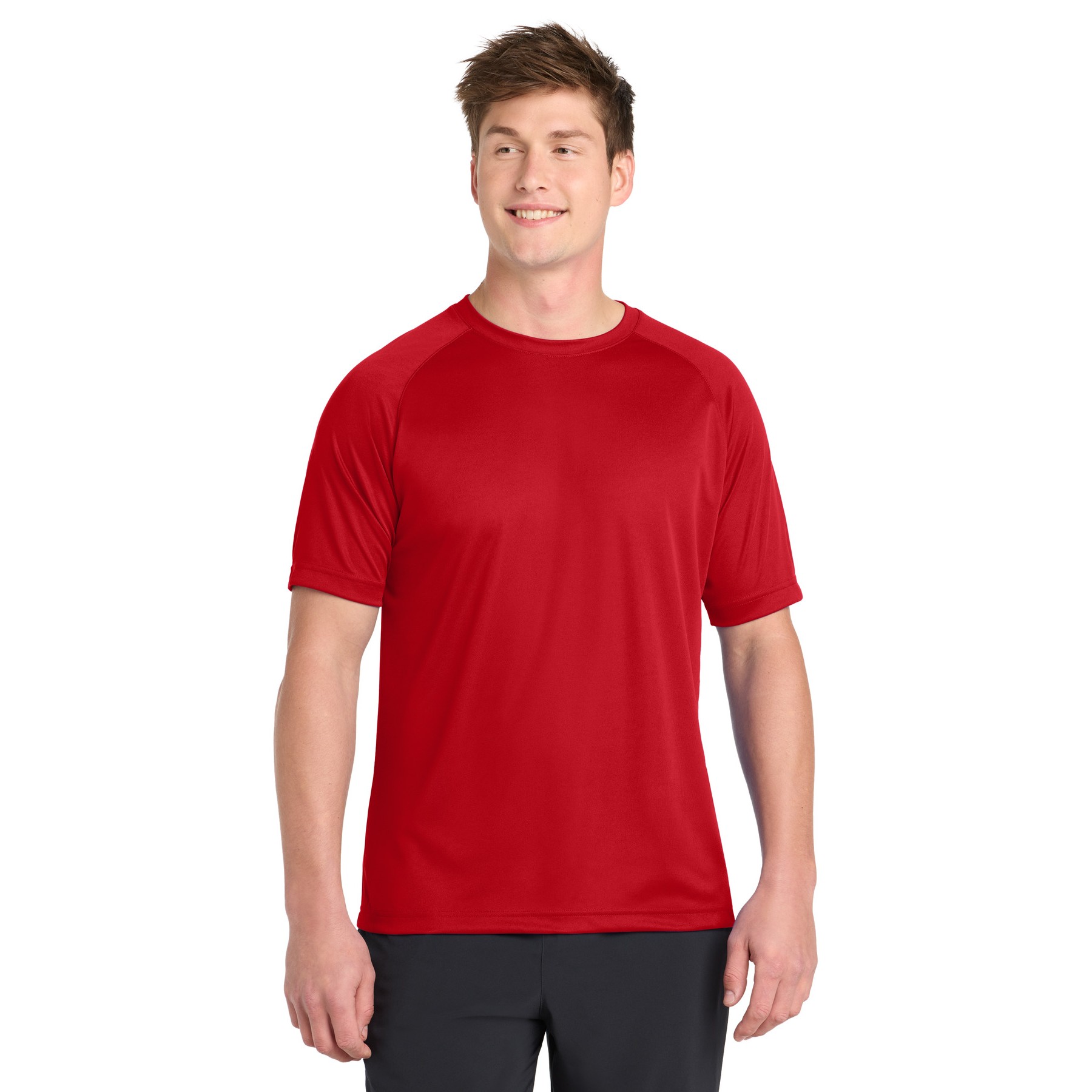Dry Zone Short Sleeve Raglan T-Shirt - Thumbnail Image