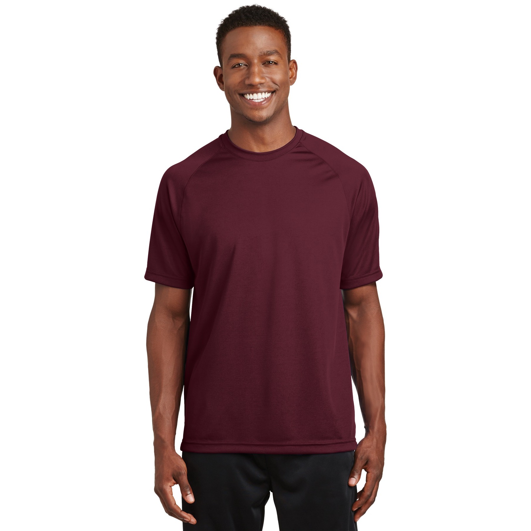 Dry Zone Short Sleeve Raglan T-Shirt - Thumbnail Image