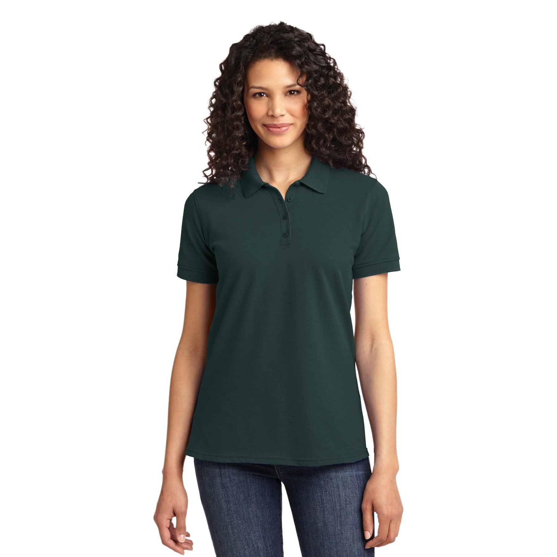 Women's Core Blend Pique Polo - Thumbnail Image