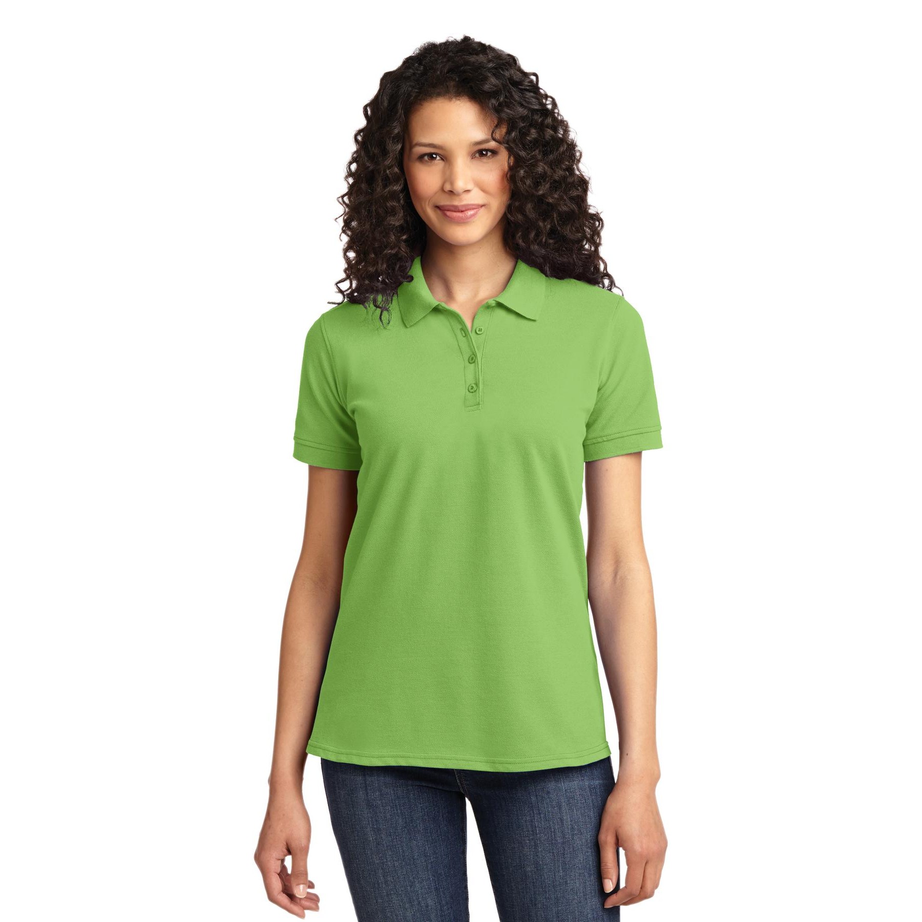 Women's Core Blend Pique Polo - Thumbnail Image