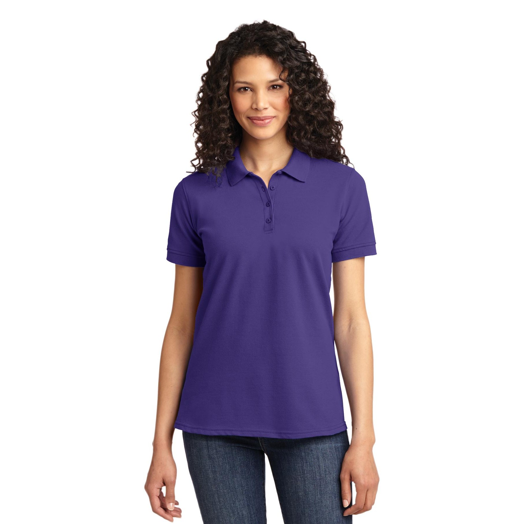 Women's Core Blend Pique Polo - Thumbnail Image