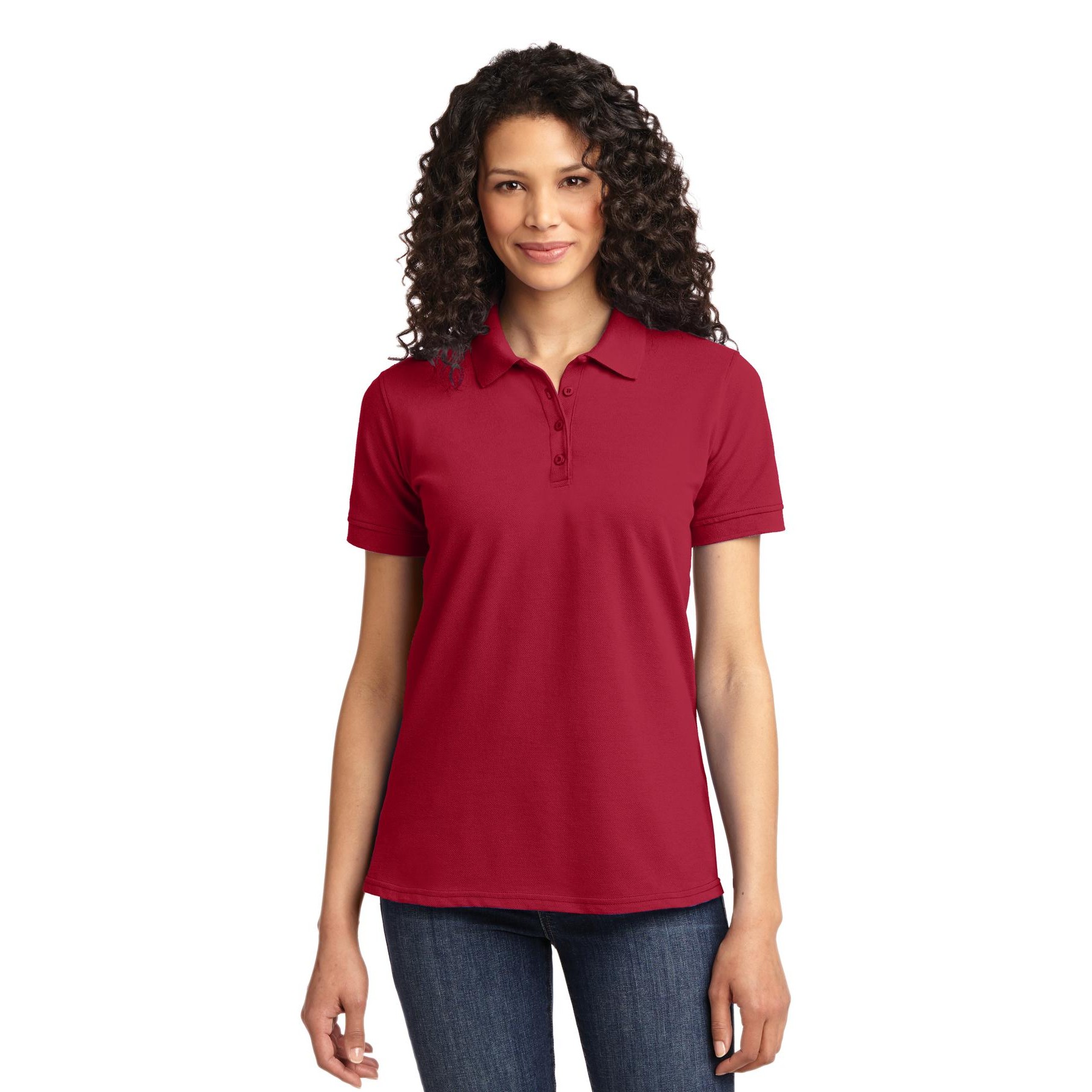Women's Core Blend Pique Polo - Thumbnail Image