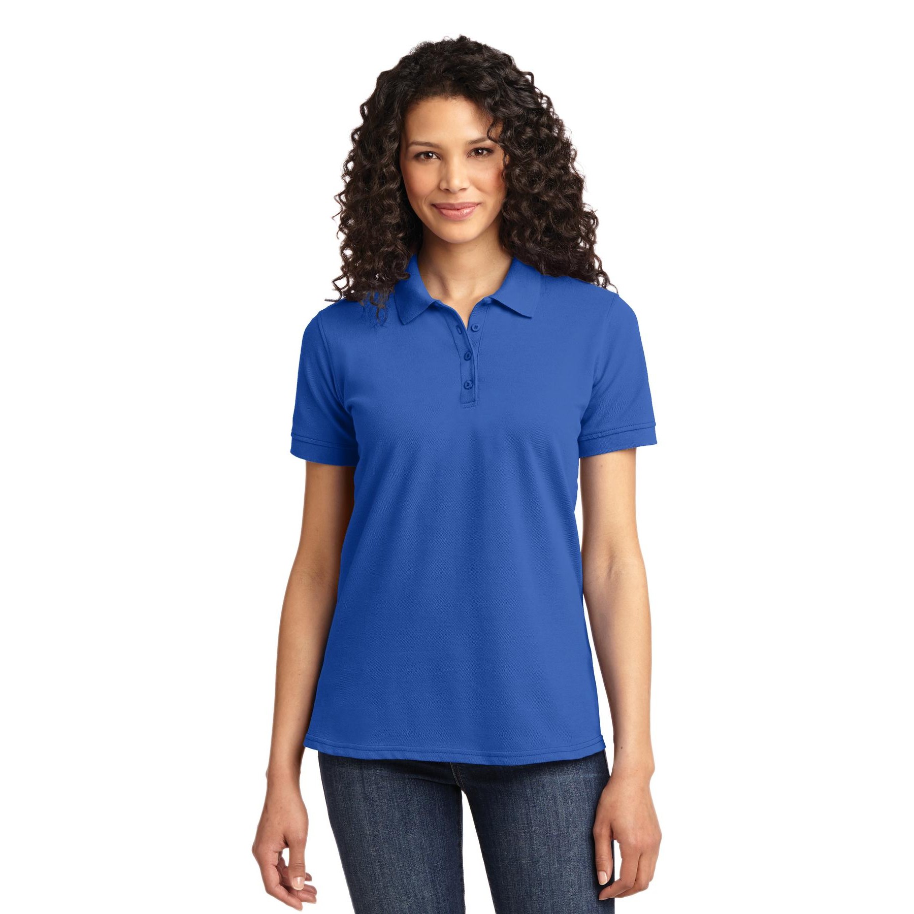 Women's Core Blend Pique Polo - Thumbnail Image