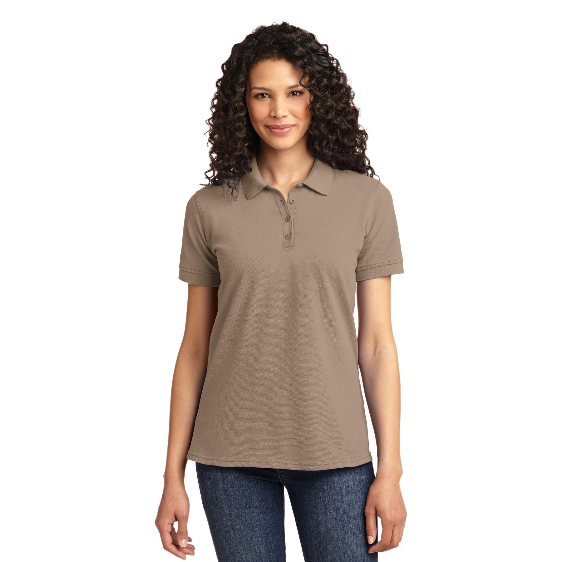 Women's Core Blend Pique Polo - Thumbnail Image