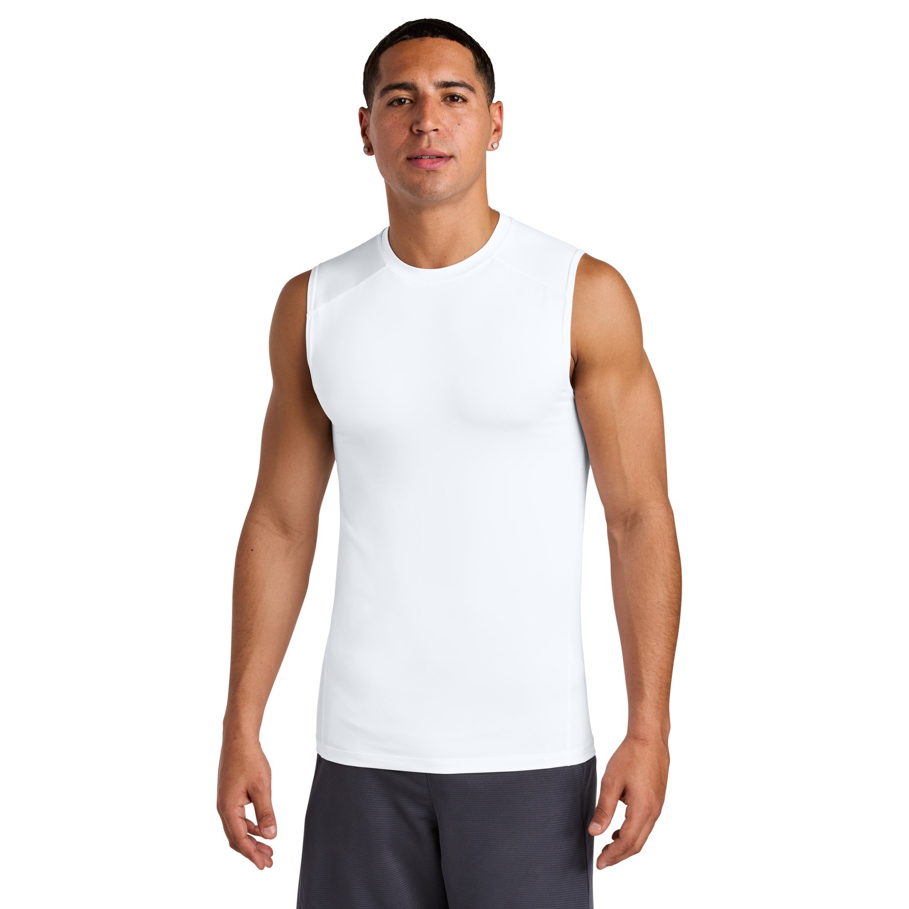 PosiCharge Compression Sleeveless Tee - Main Image