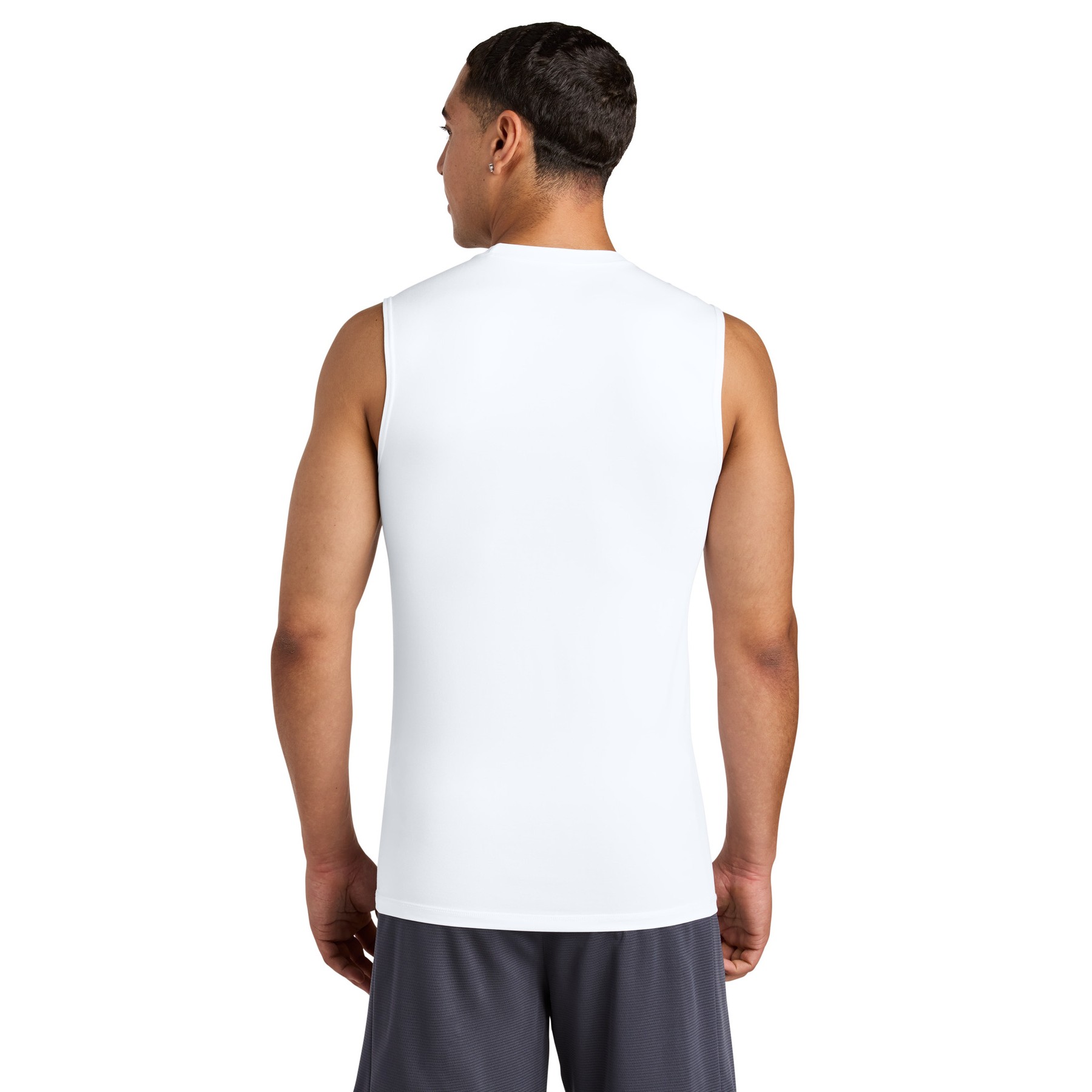 PosiCharge Compression Sleeveless Tee - Thumbnail Image