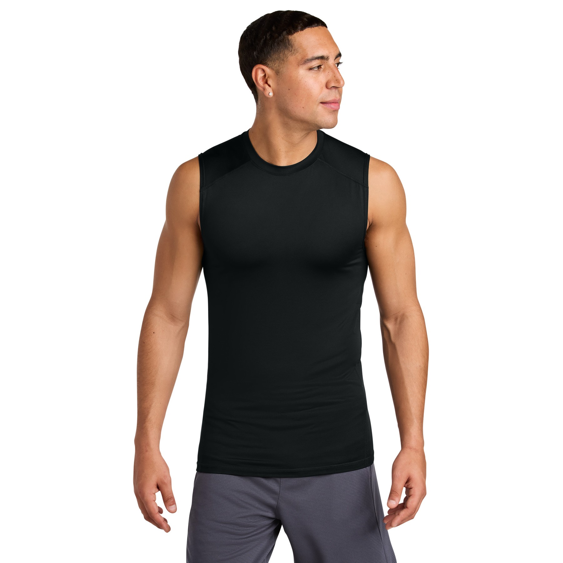 PosiCharge Compression Sleeveless Tee - Thumbnail Image
