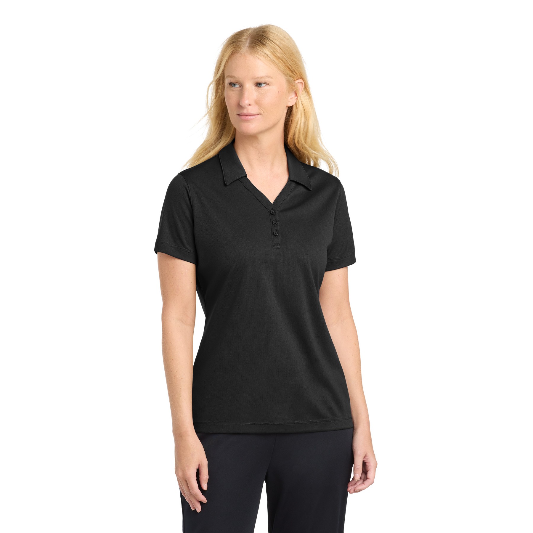 Women's PosiCharge Micro-Mesh Polo - Thumbnail Image