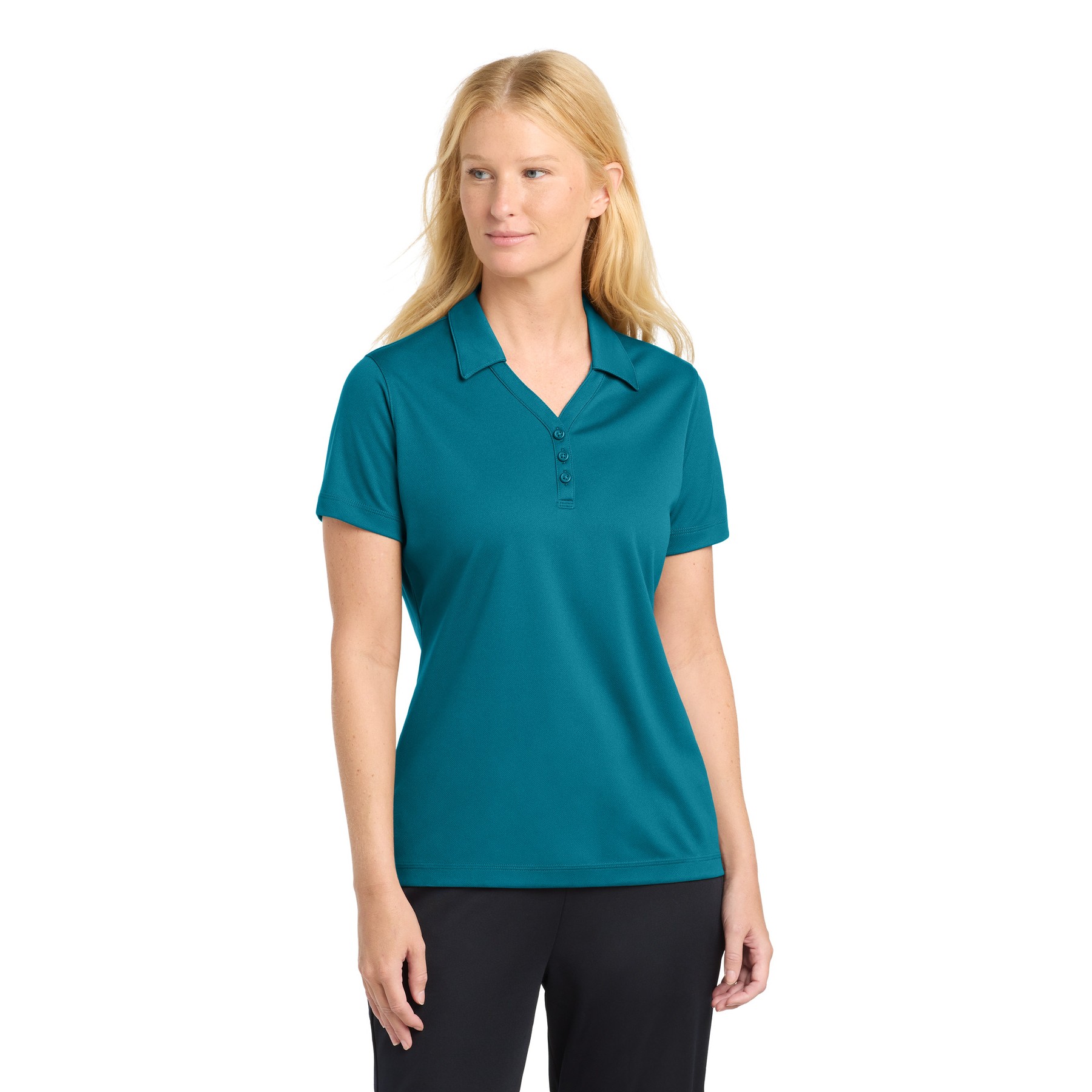 Women's PosiCharge Micro-Mesh Polo - Thumbnail Image