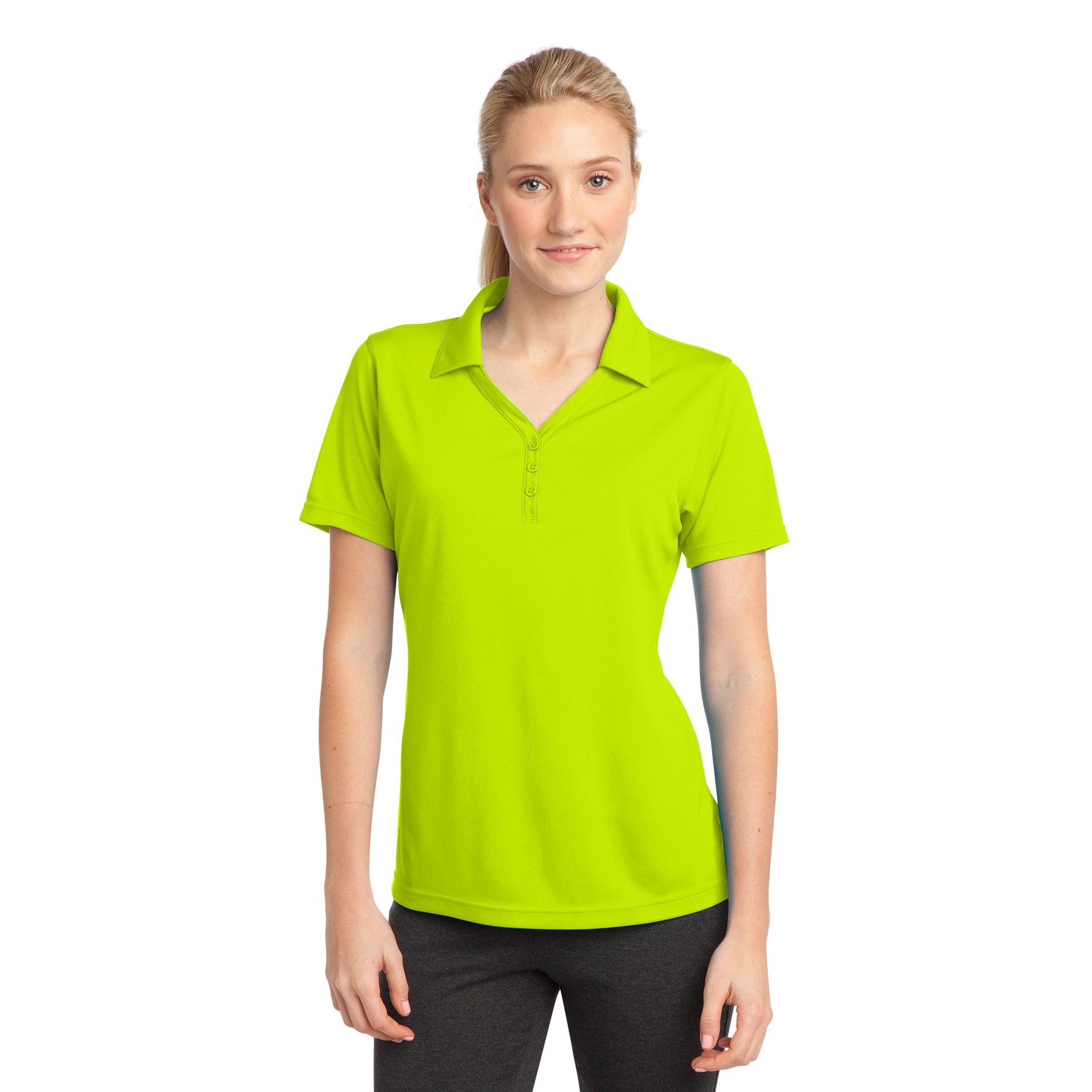 Women's PosiCharge Micro-Mesh Polo - Thumbnail Image