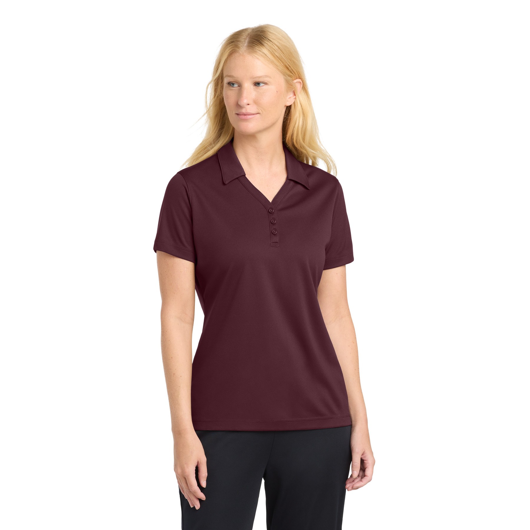 Women's PosiCharge Micro-Mesh Polo - Thumbnail Image