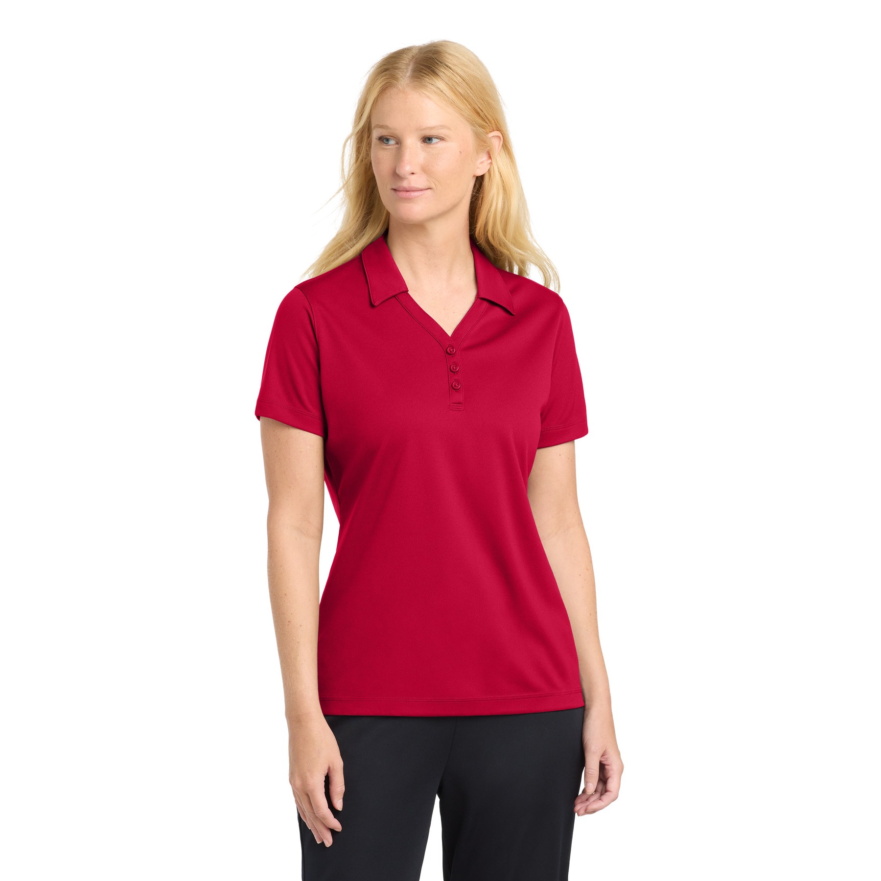 Women's PosiCharge Micro-Mesh Polo - Thumbnail Image