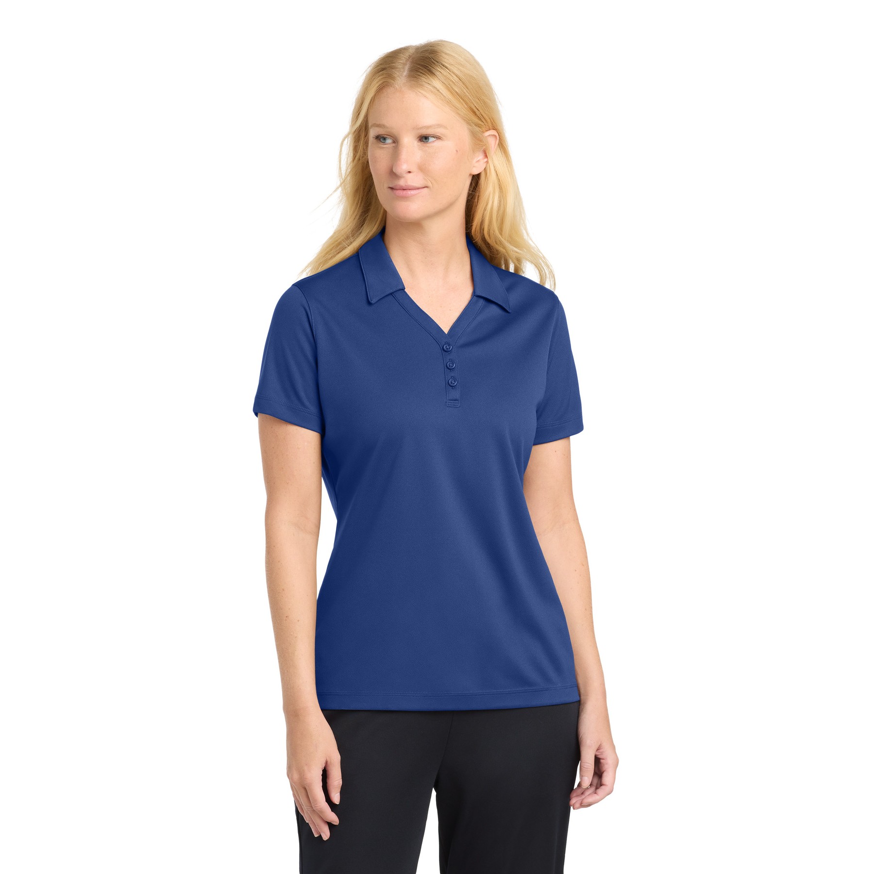 Women's PosiCharge Micro-Mesh Polo - Thumbnail Image
