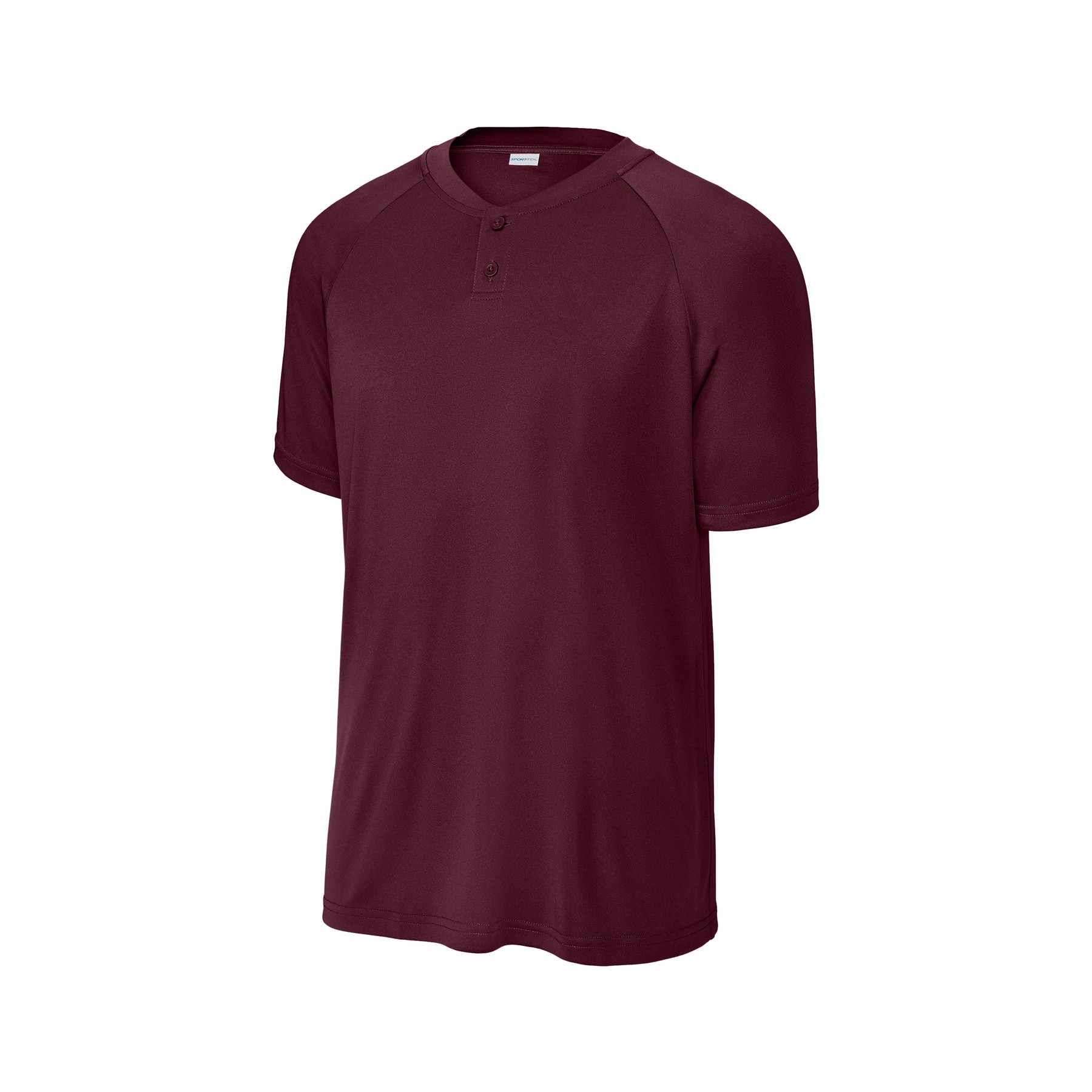 PosiCharge Competitor 2-Button Henley - Thumbnail Image