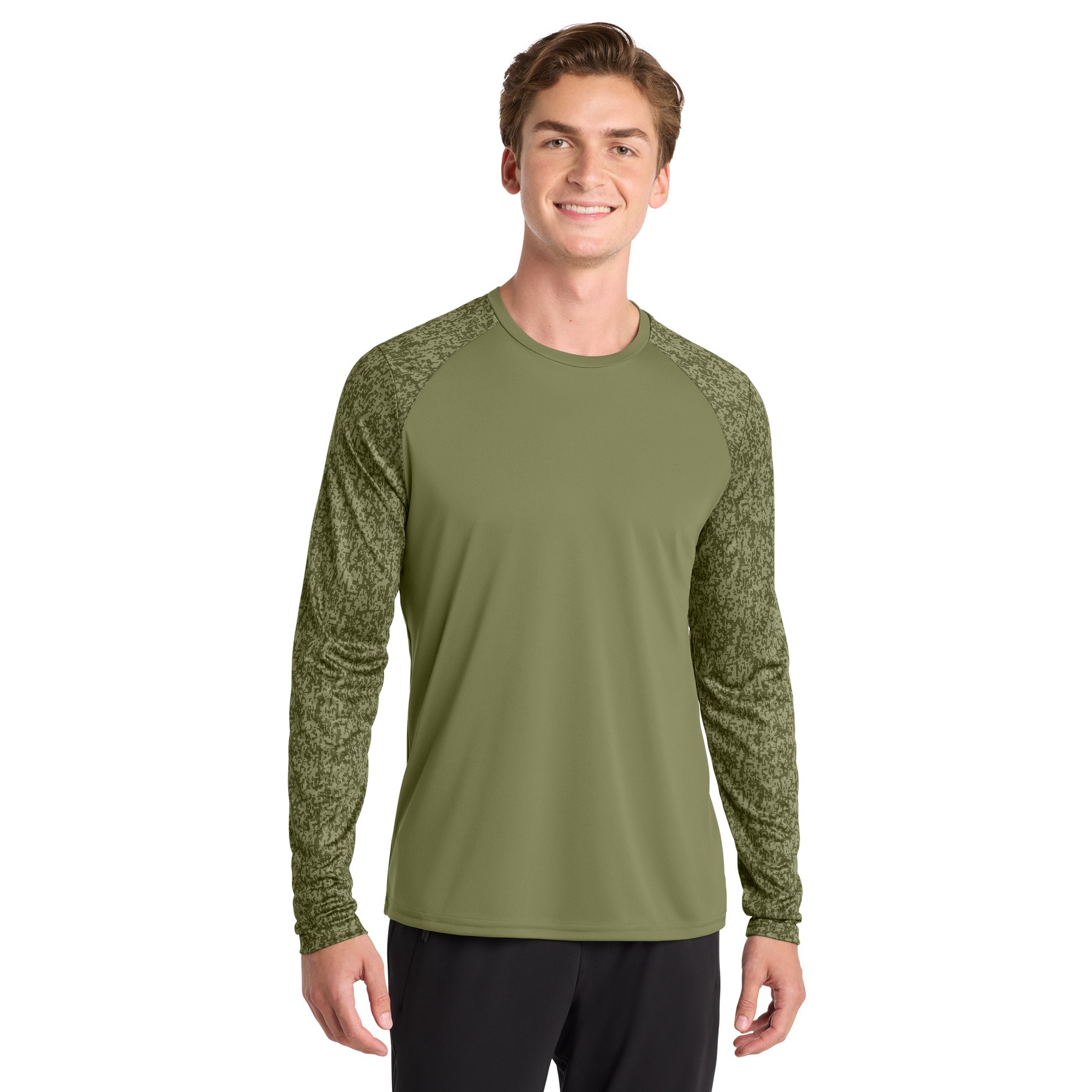 Long Sleeve Digi Camo Tee - Thumbnail Image