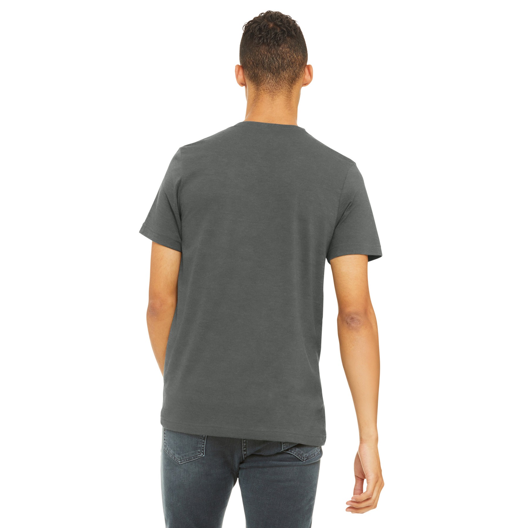 Unisex Heather CVC Short Sleeve Tee - Thumbnail Image