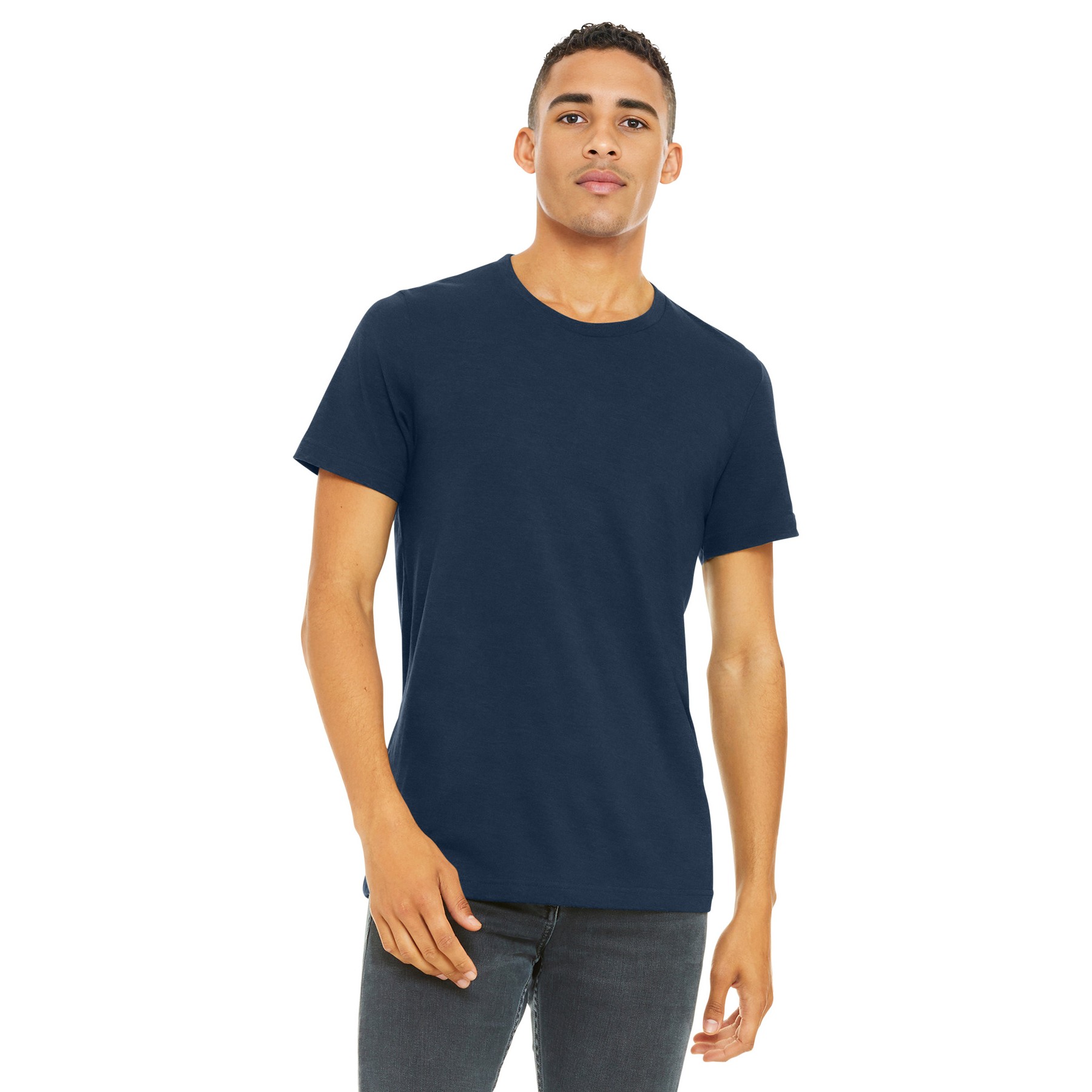Unisex Heather CVC Short Sleeve Tee - Thumbnail Image