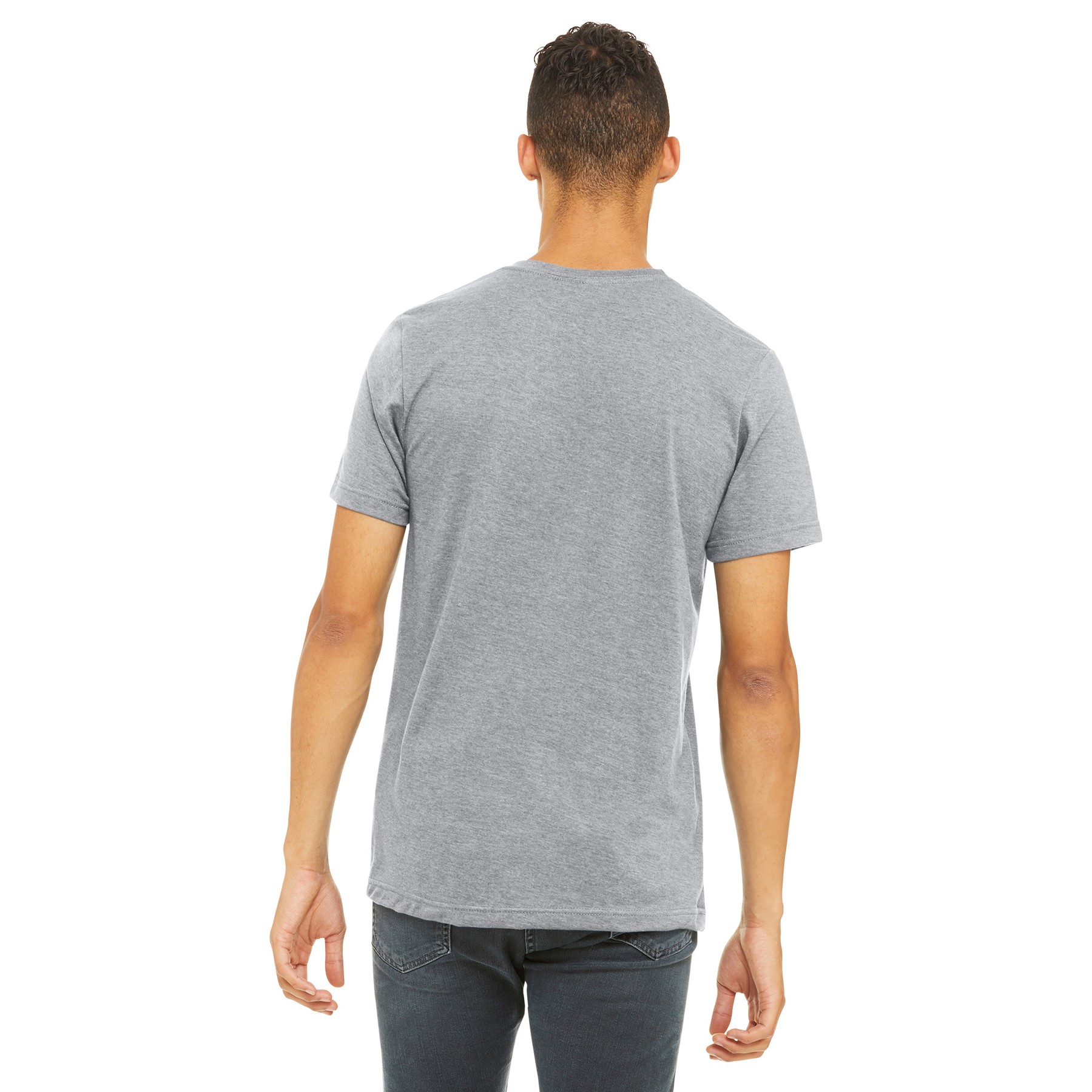 Unisex Heather CVC Short Sleeve Tee - Thumbnail Image