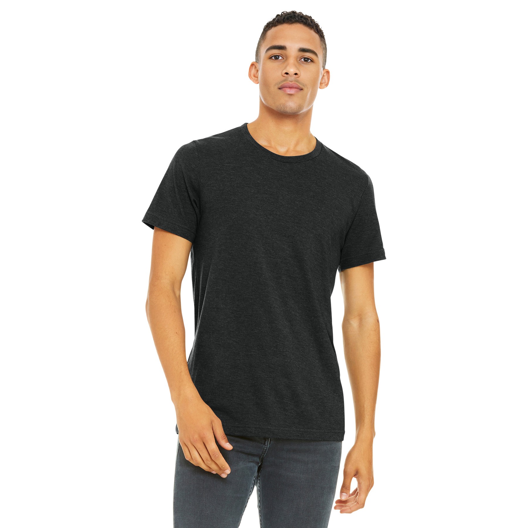 Unisex Heather CVC Short Sleeve Tee - Thumbnail Image