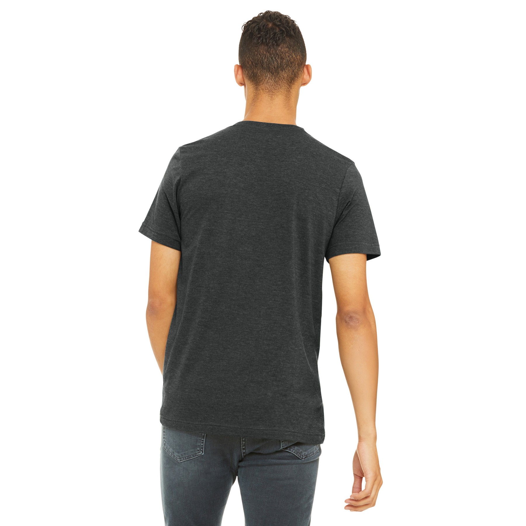 Unisex Heather CVC Short Sleeve Tee - Thumbnail Image