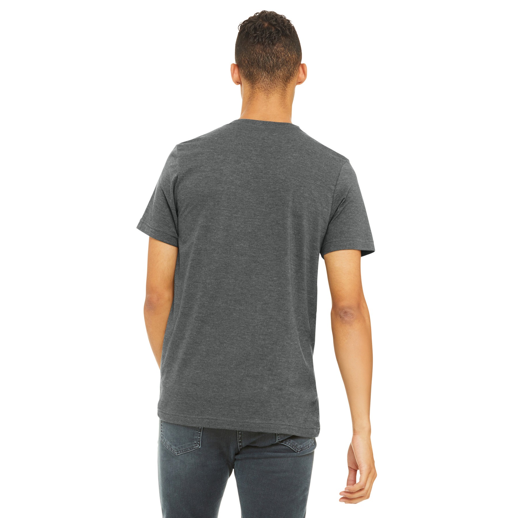 Unisex Heather CVC Short Sleeve Tee - Thumbnail Image
