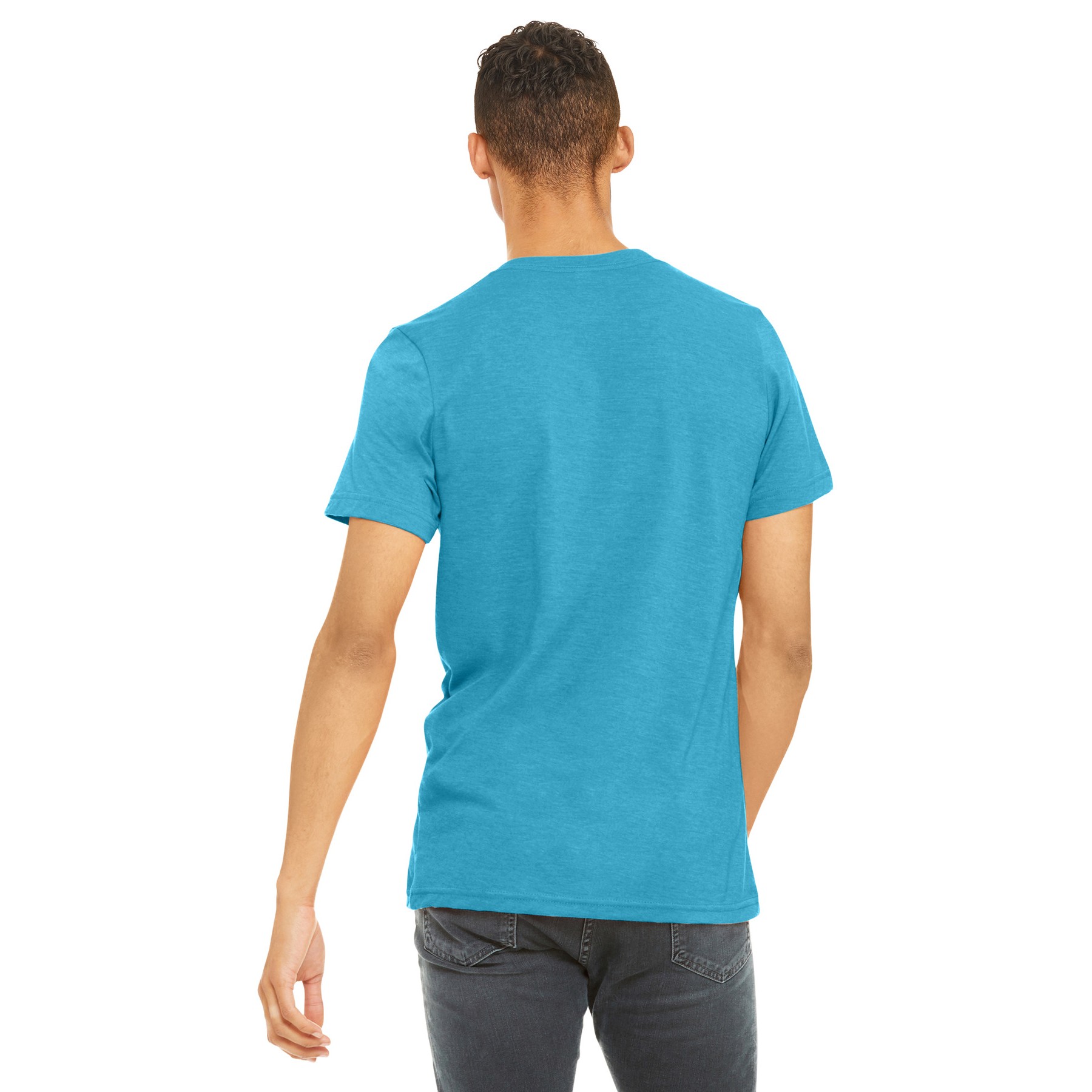 Unisex Heather CVC Short Sleeve Tee - Thumbnail Image