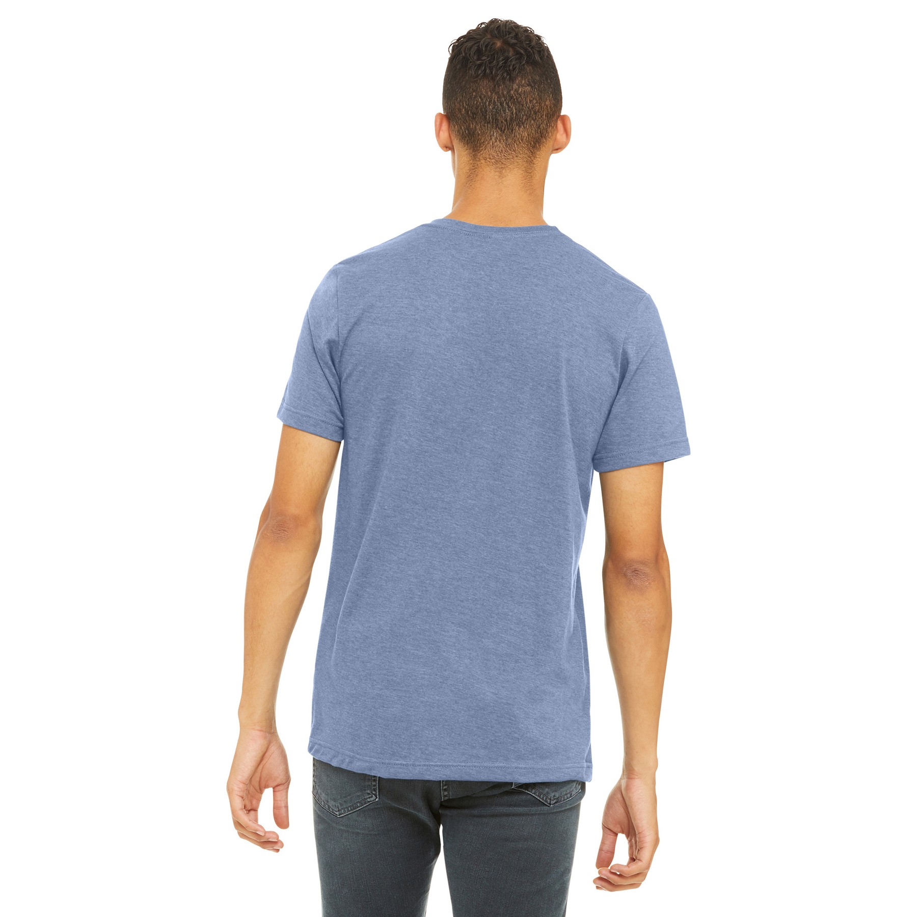 Unisex Heather CVC Short Sleeve Tee - Thumbnail Image