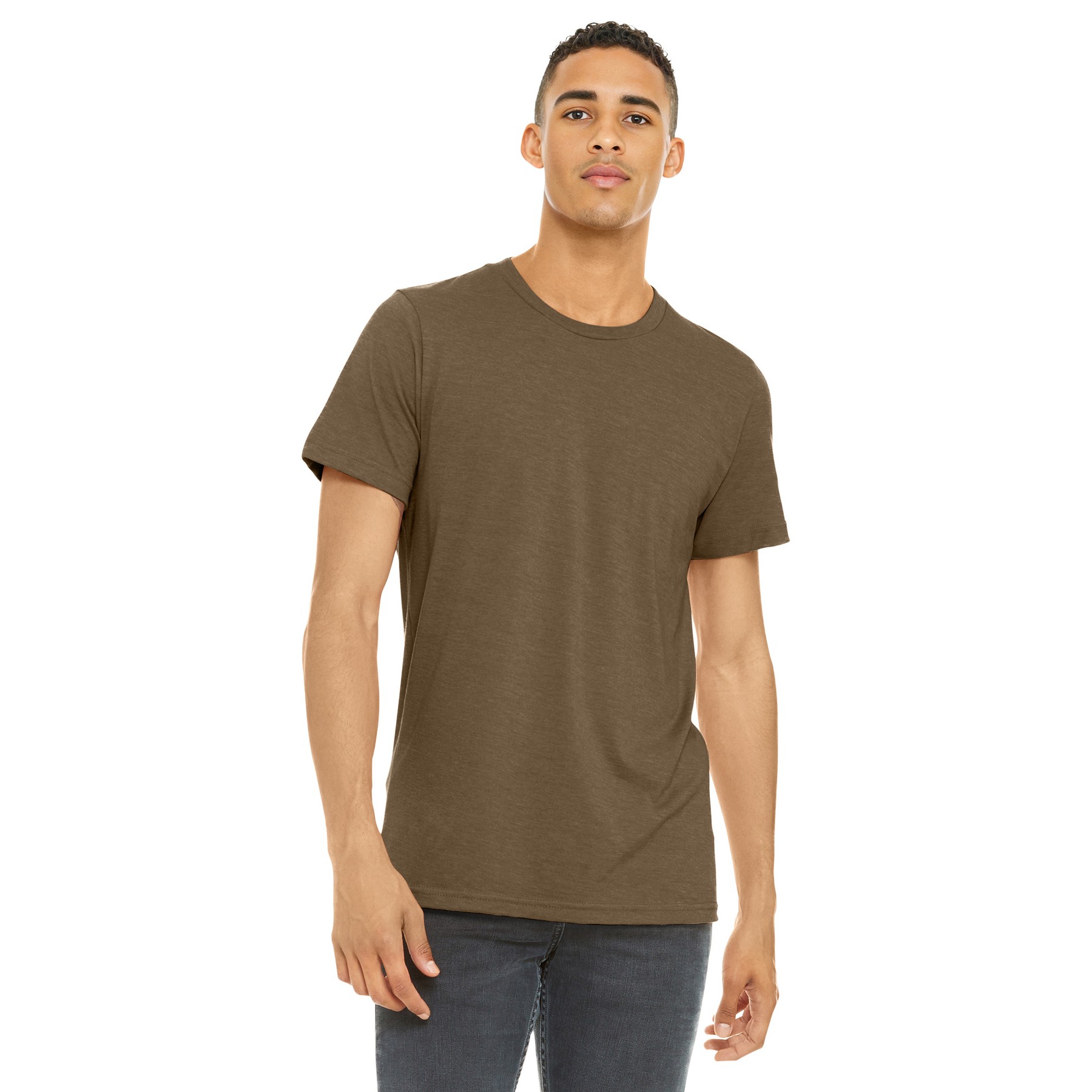 Unisex Heather CVC Short Sleeve Tee - Thumbnail Image