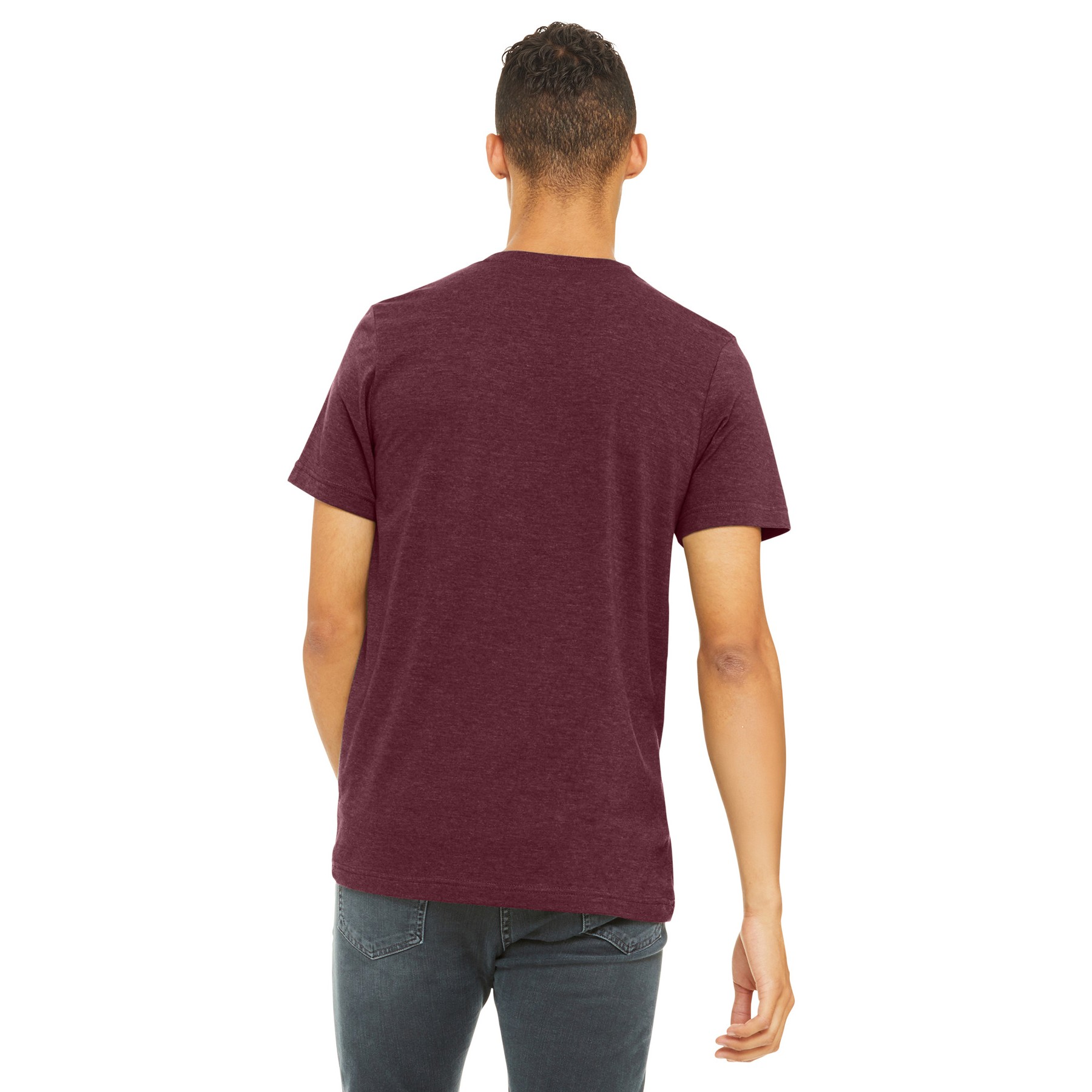 Unisex Heather CVC Short Sleeve Tee - Thumbnail Image