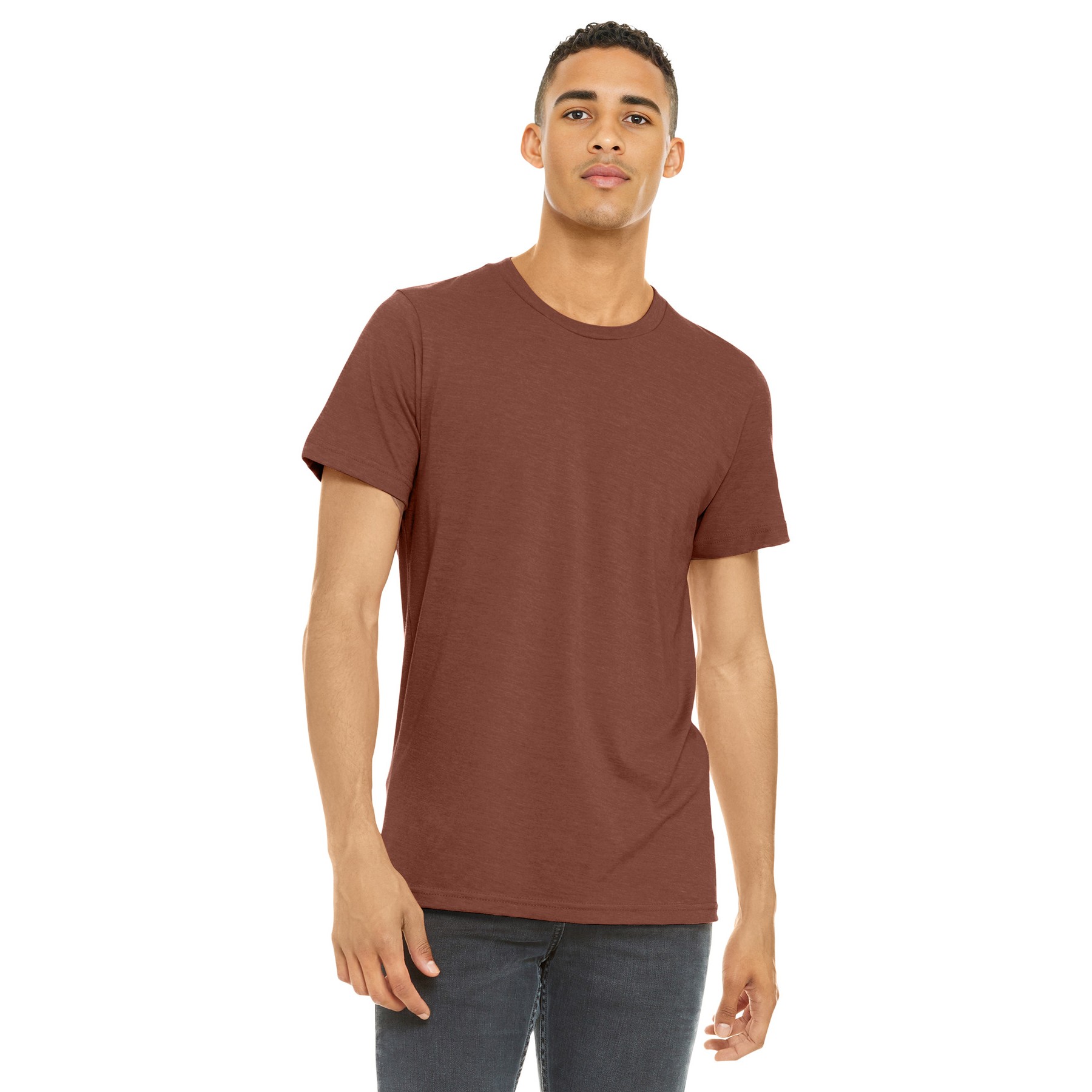 Unisex Heather CVC Short Sleeve Tee - Thumbnail Image