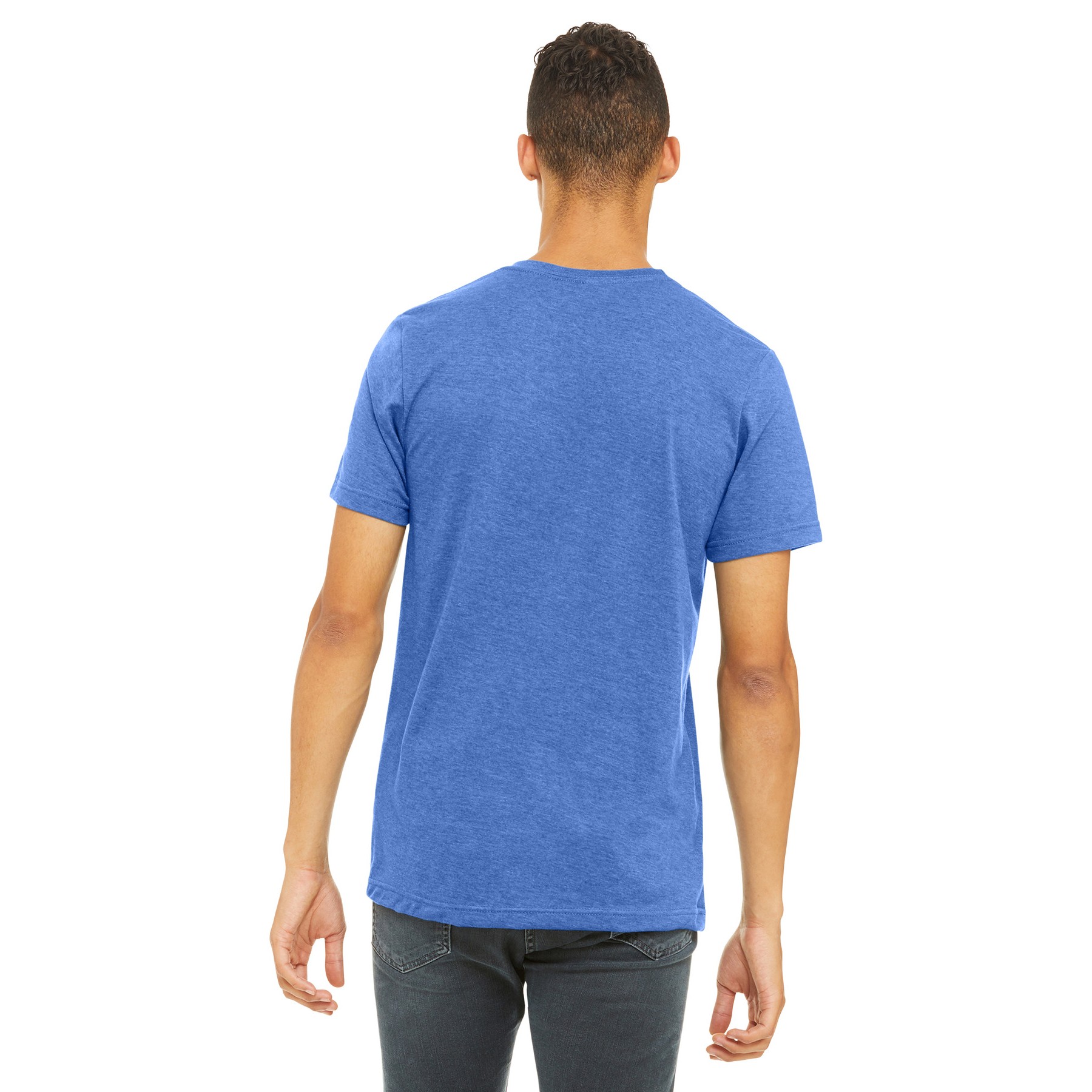 Unisex Heather CVC Short Sleeve Tee - Thumbnail Image