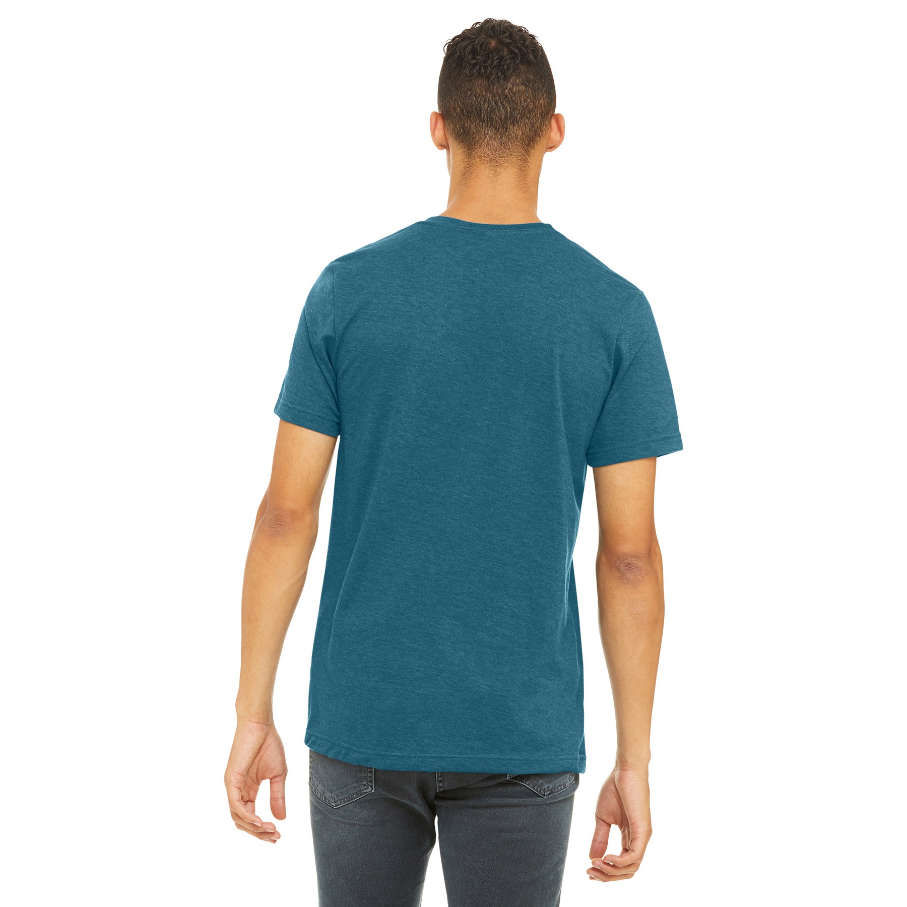 Unisex Heather CVC Short Sleeve Tee - Thumbnail Image