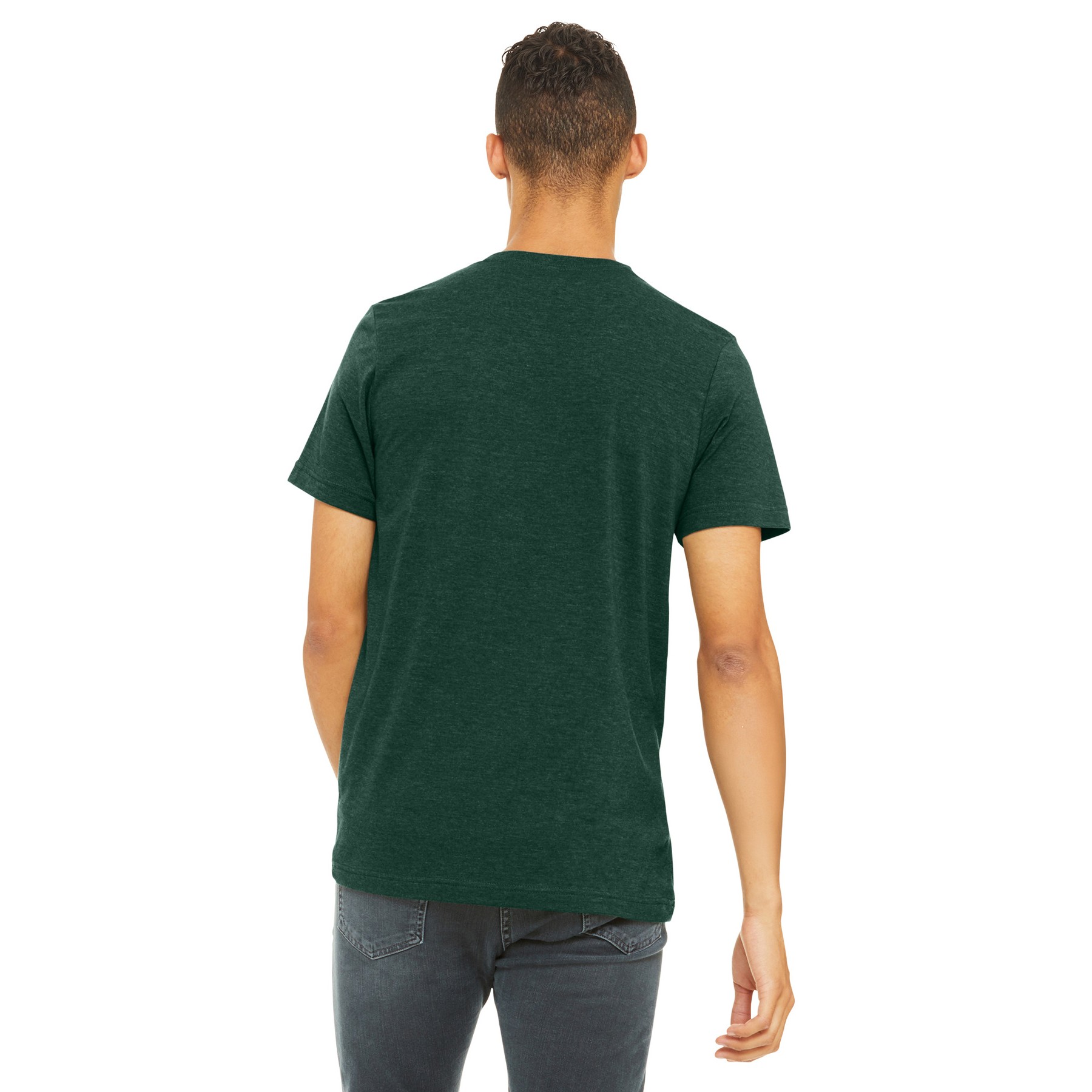 Unisex Heather CVC Short Sleeve Tee - Thumbnail Image