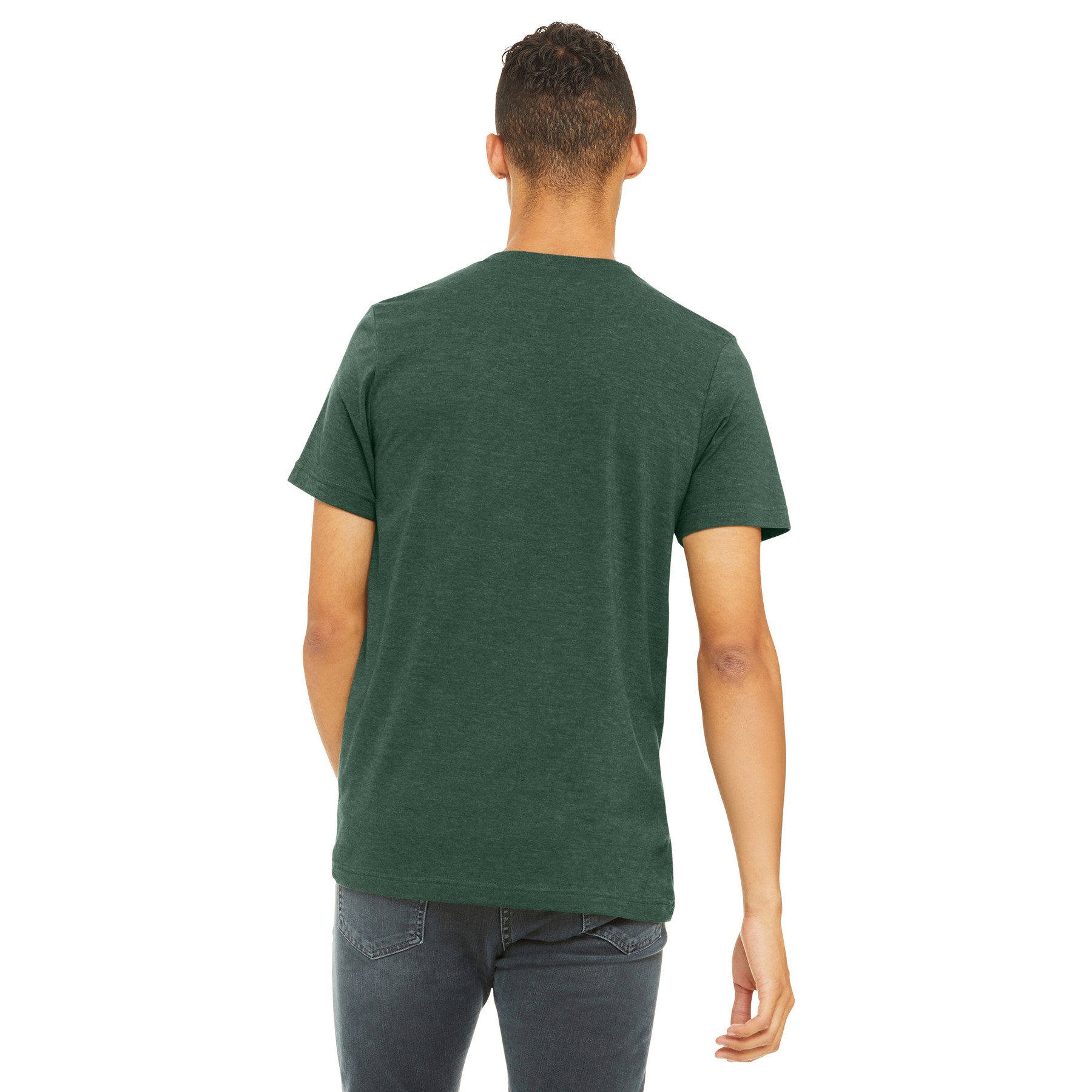 Unisex Heather CVC Short Sleeve Tee - Thumbnail Image
