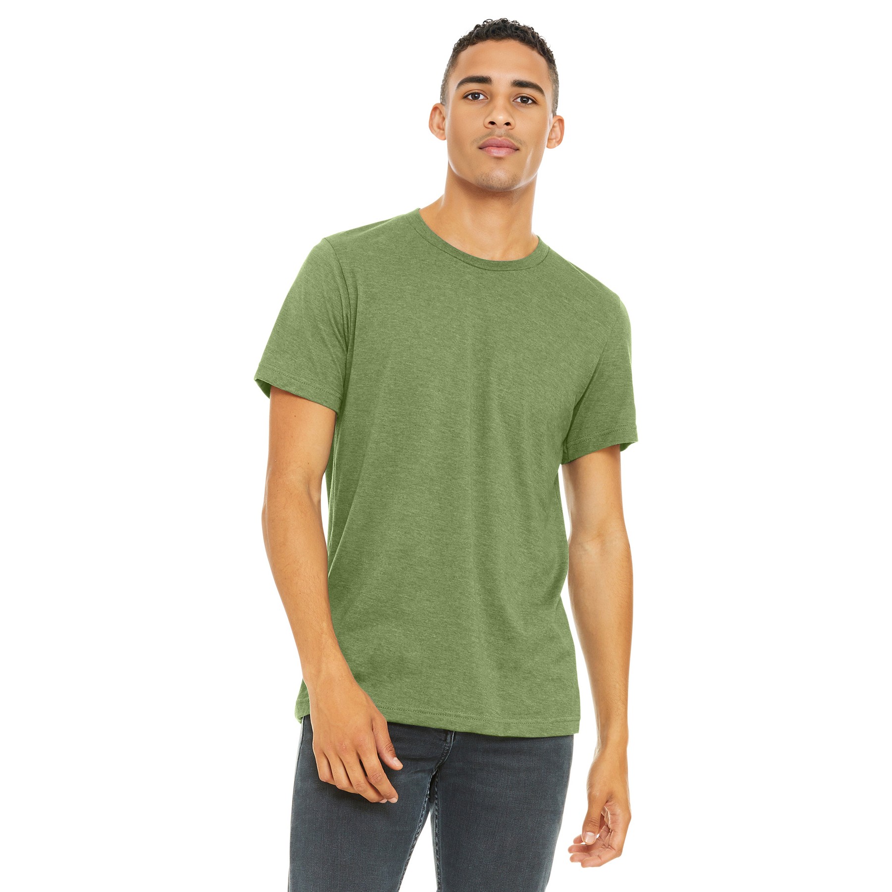 Unisex Heather CVC Short Sleeve Tee - Thumbnail Image