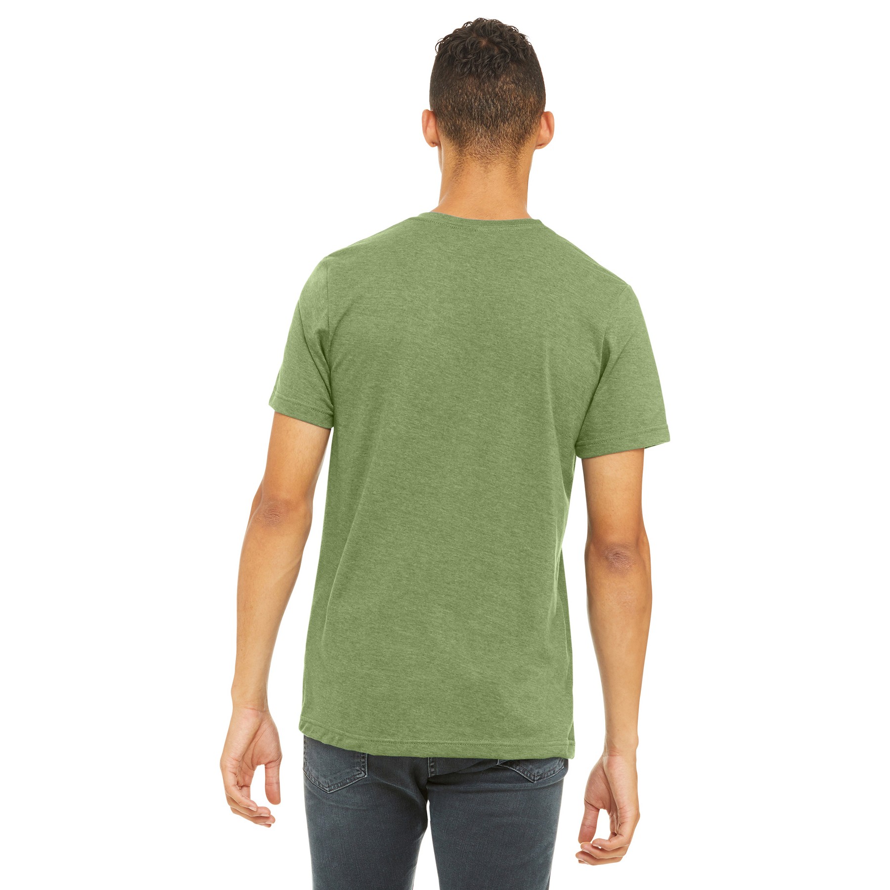 Unisex Heather CVC Short Sleeve Tee - Thumbnail Image