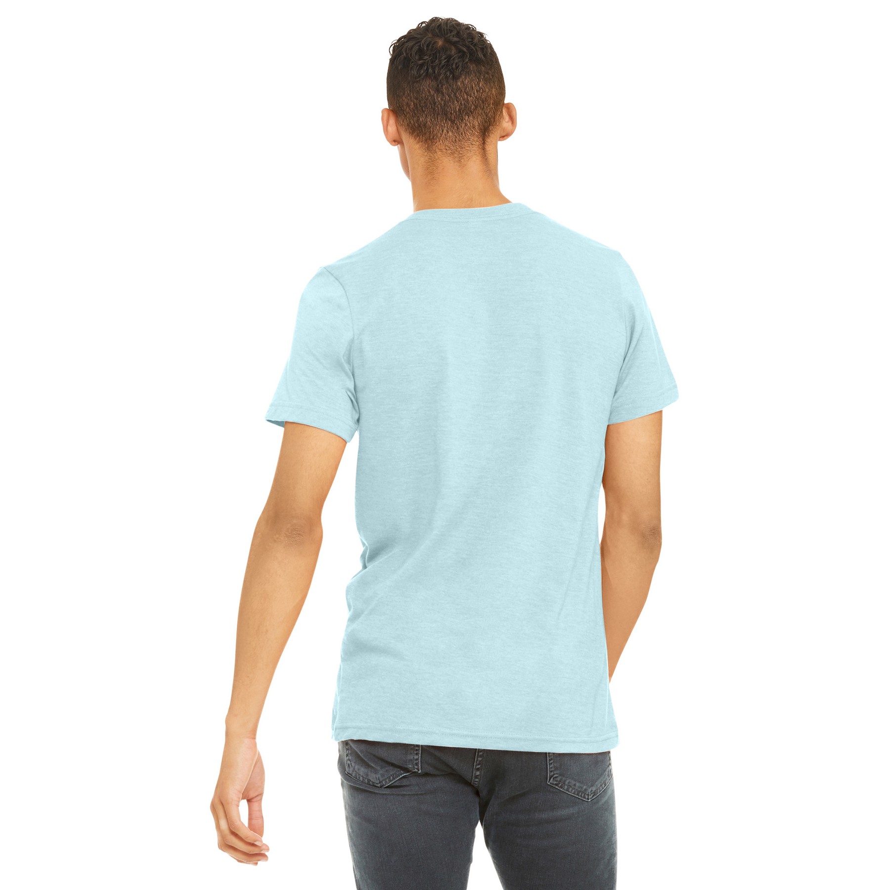 Unisex Heather CVC Short Sleeve Tee - Thumbnail Image