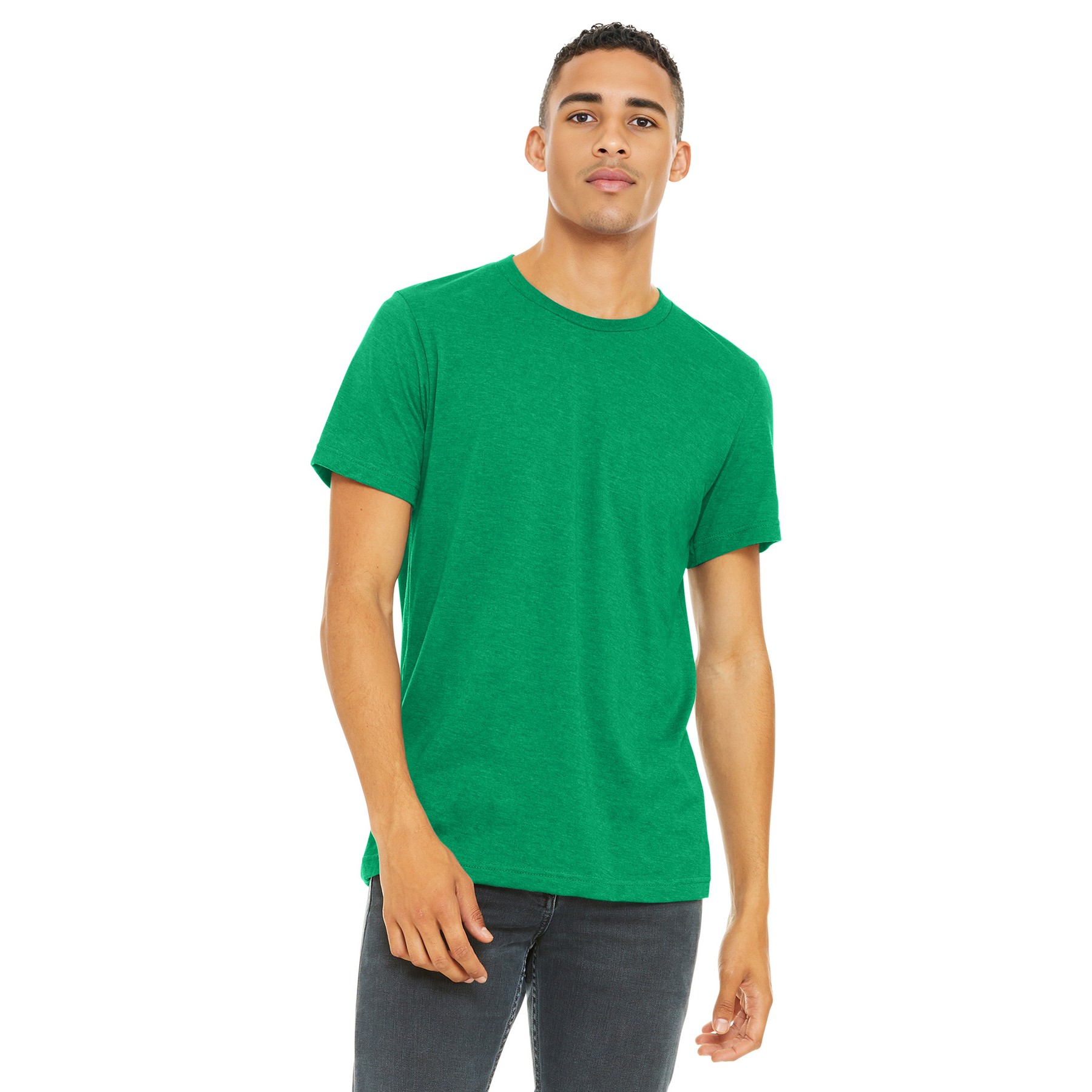 Unisex Heather CVC Short Sleeve Tee - Thumbnail Image