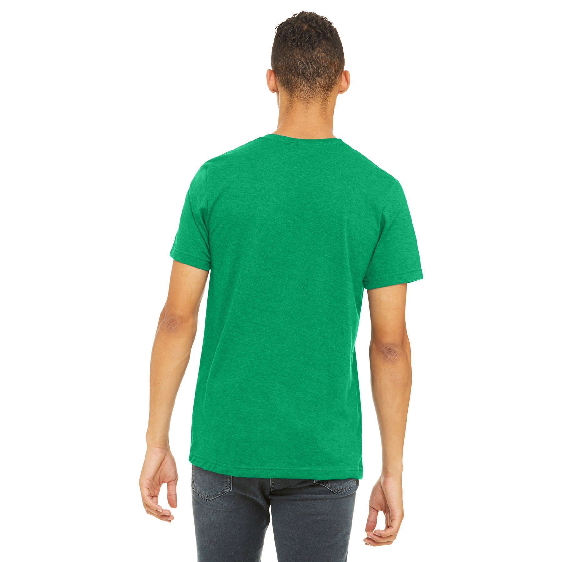 Unisex Heather CVC Short Sleeve Tee - Thumbnail Image