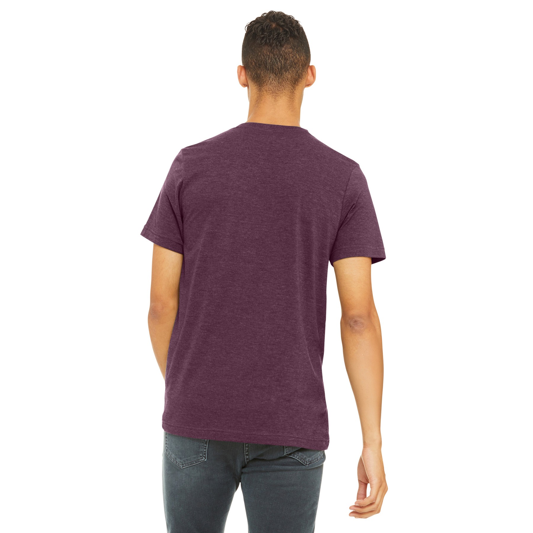 Unisex Heather CVC Short Sleeve Tee - Thumbnail Image