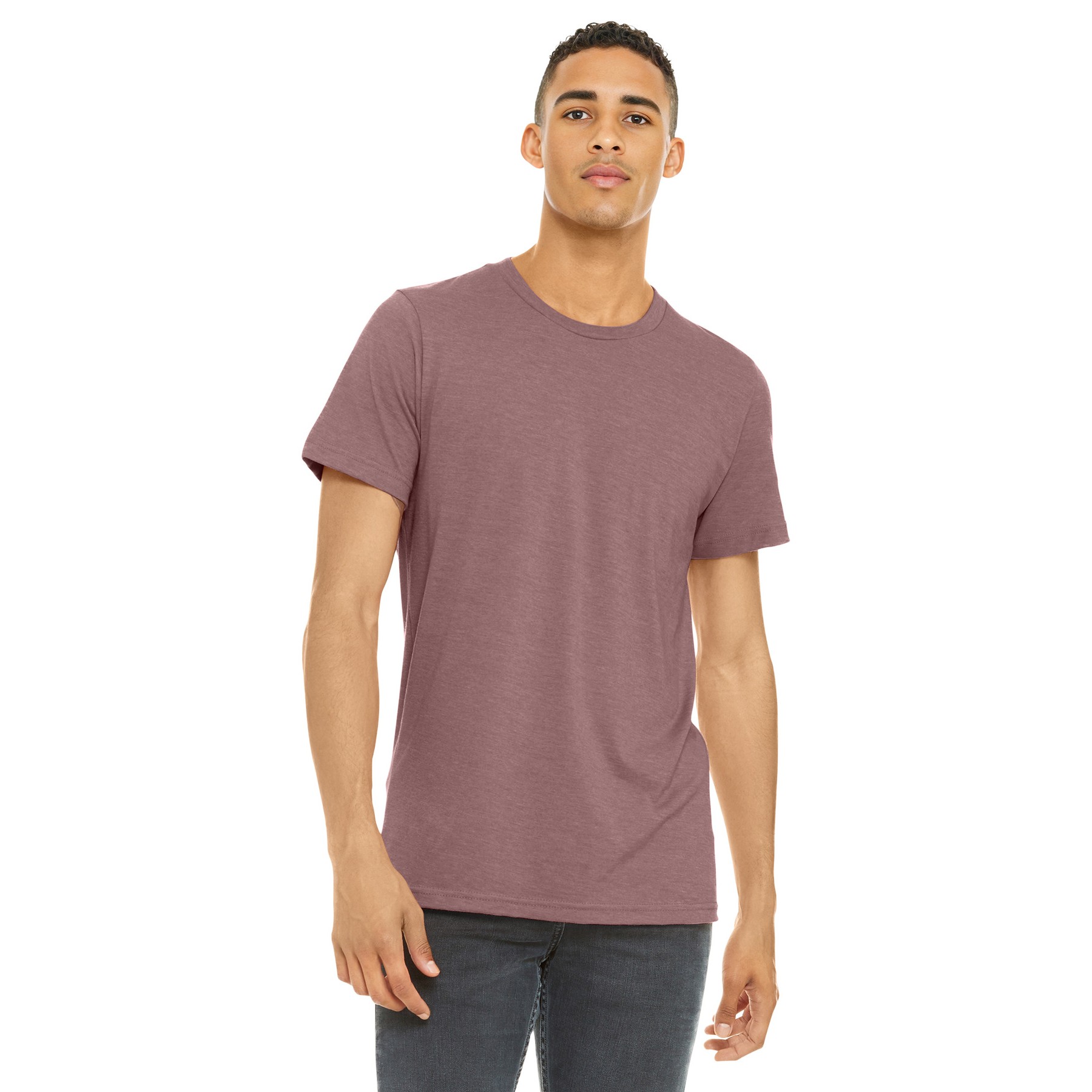 Unisex Heather CVC Short Sleeve Tee - Thumbnail Image