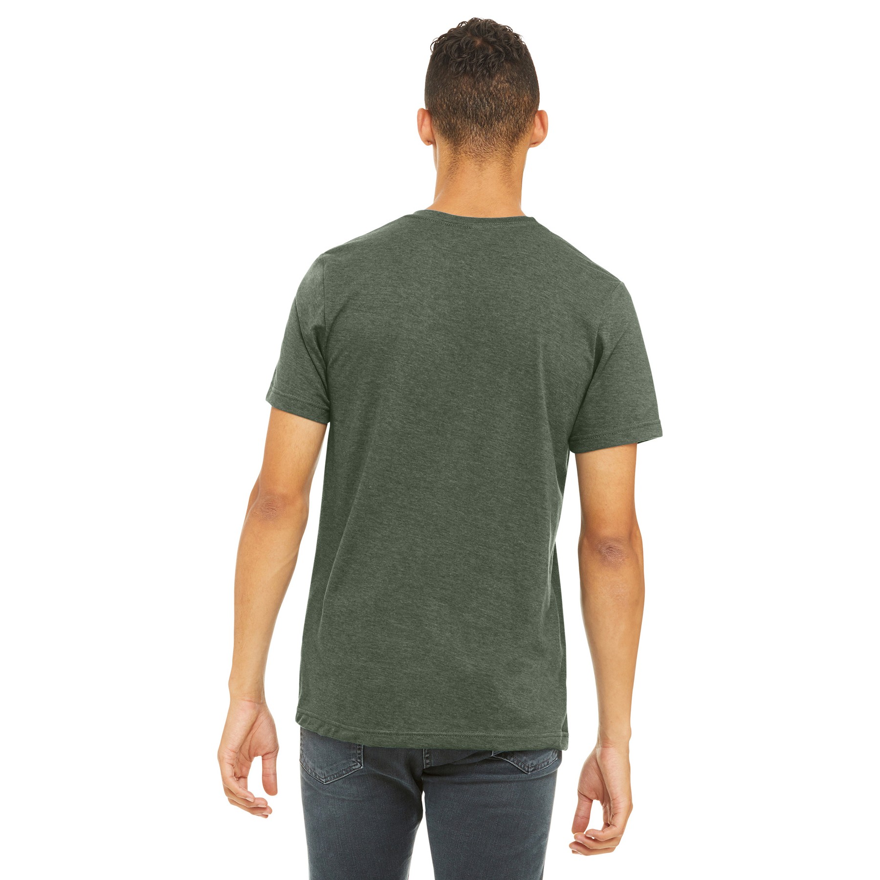 Unisex Heather CVC Short Sleeve Tee - Thumbnail Image
