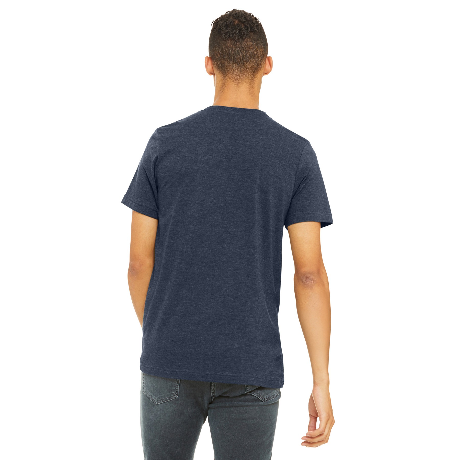Unisex Heather CVC Short Sleeve Tee - Thumbnail Image