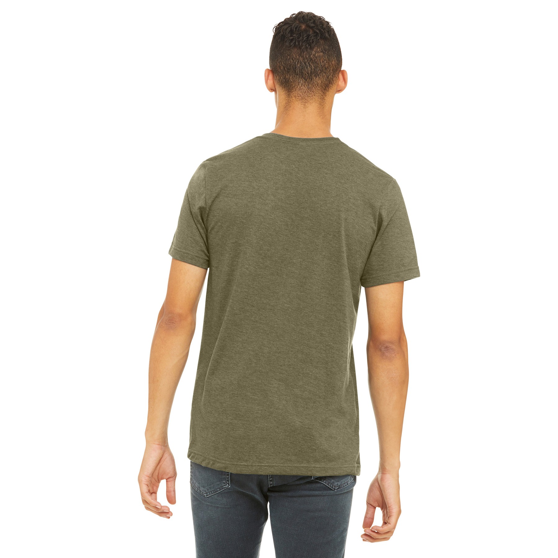 Unisex Heather CVC Short Sleeve Tee - Thumbnail Image