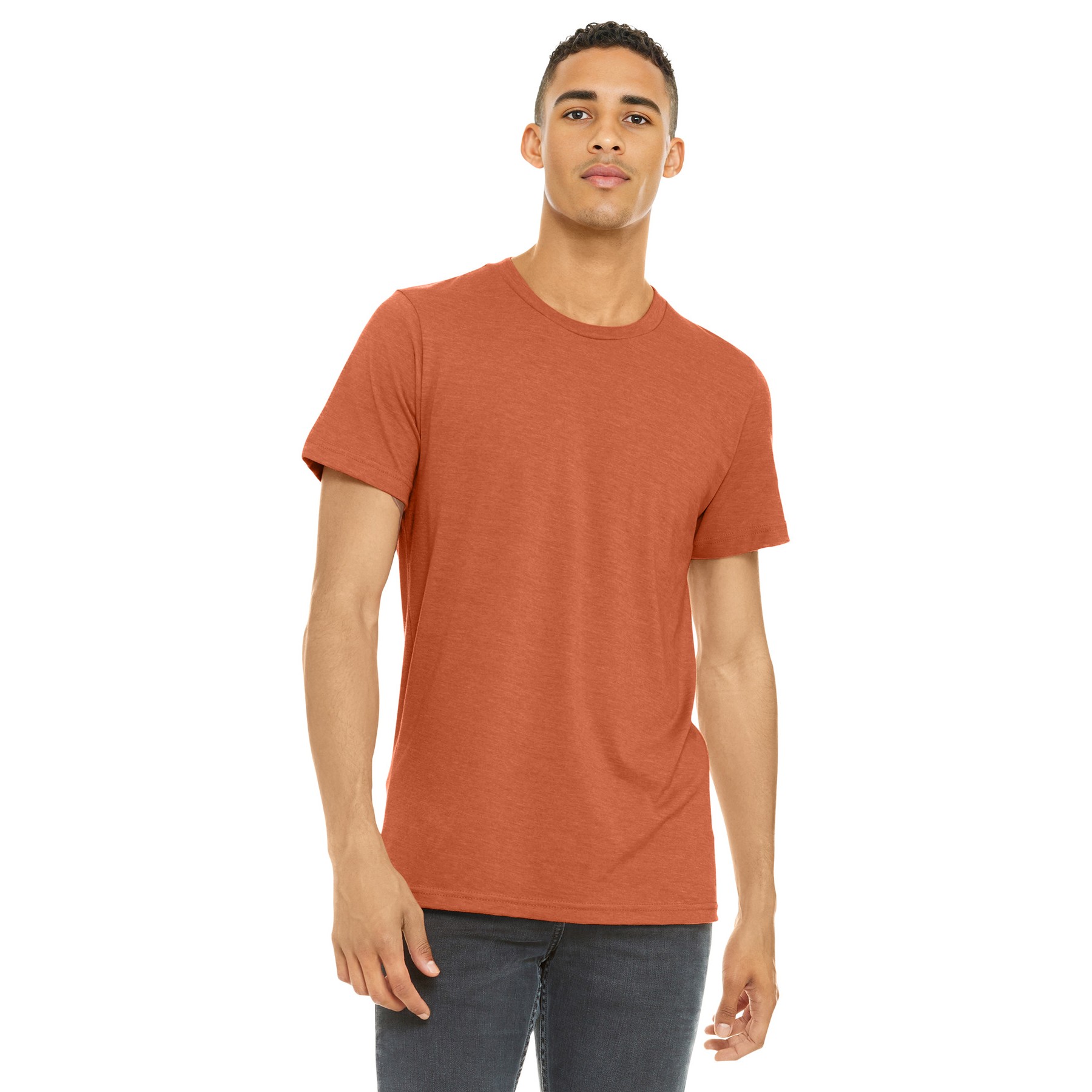 Unisex Heather CVC Short Sleeve Tee - Thumbnail Image