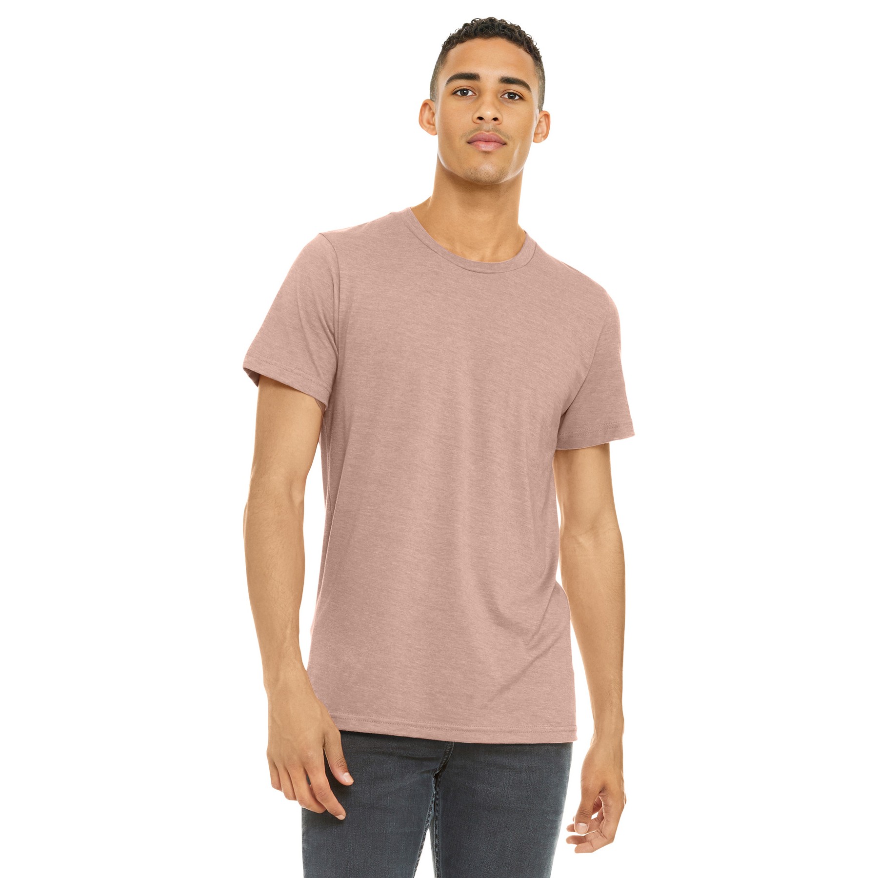 Unisex Heather CVC Short Sleeve Tee - Thumbnail Image