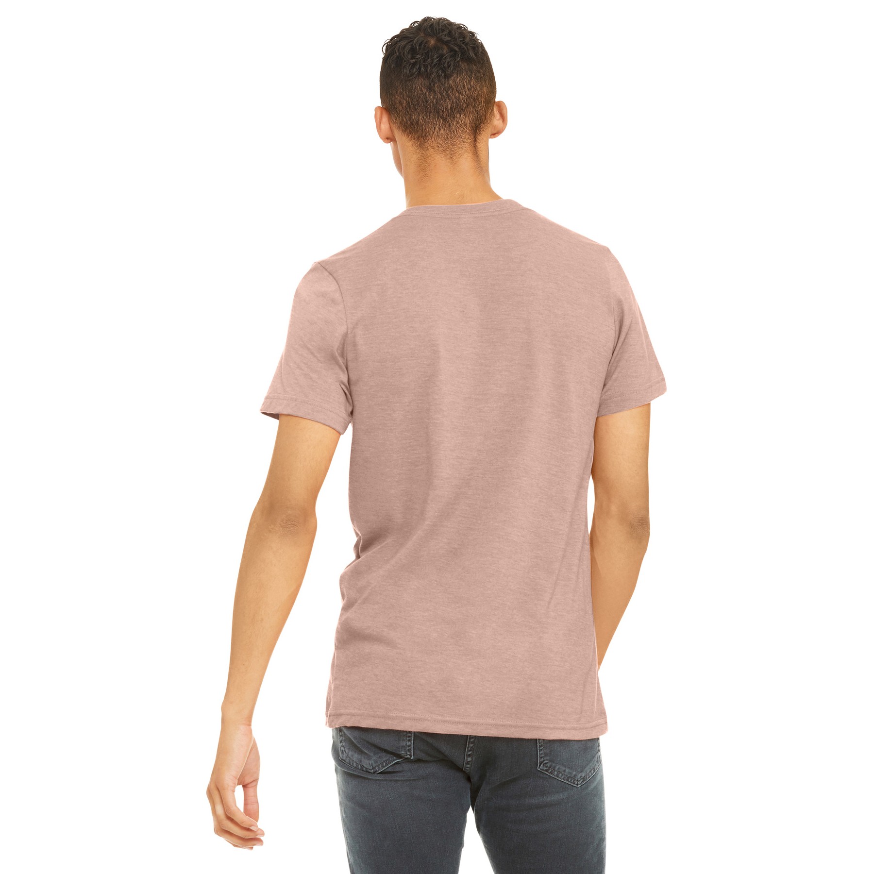 Unisex Heather CVC Short Sleeve Tee - Thumbnail Image