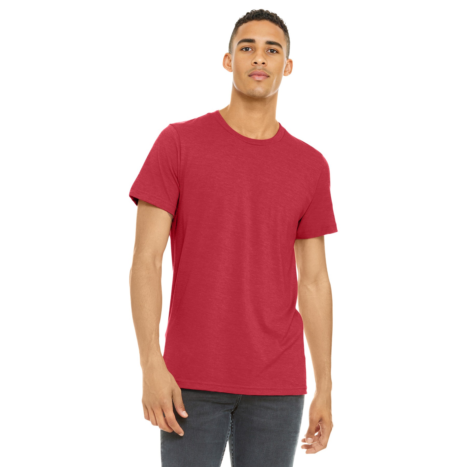 Unisex Heather CVC Short Sleeve Tee - Thumbnail Image
